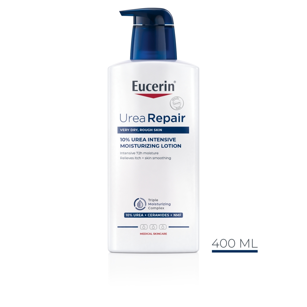 EUCERIN UREAREPAIR IHUPIIM VÄGA KUIV NAHK 10% UREA 400ML - Tootepilt 