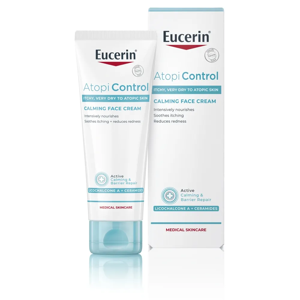 EUCERIN ATOPICONTROL NÄOHOOLDUSKREEM 50ML - Tootepilt 