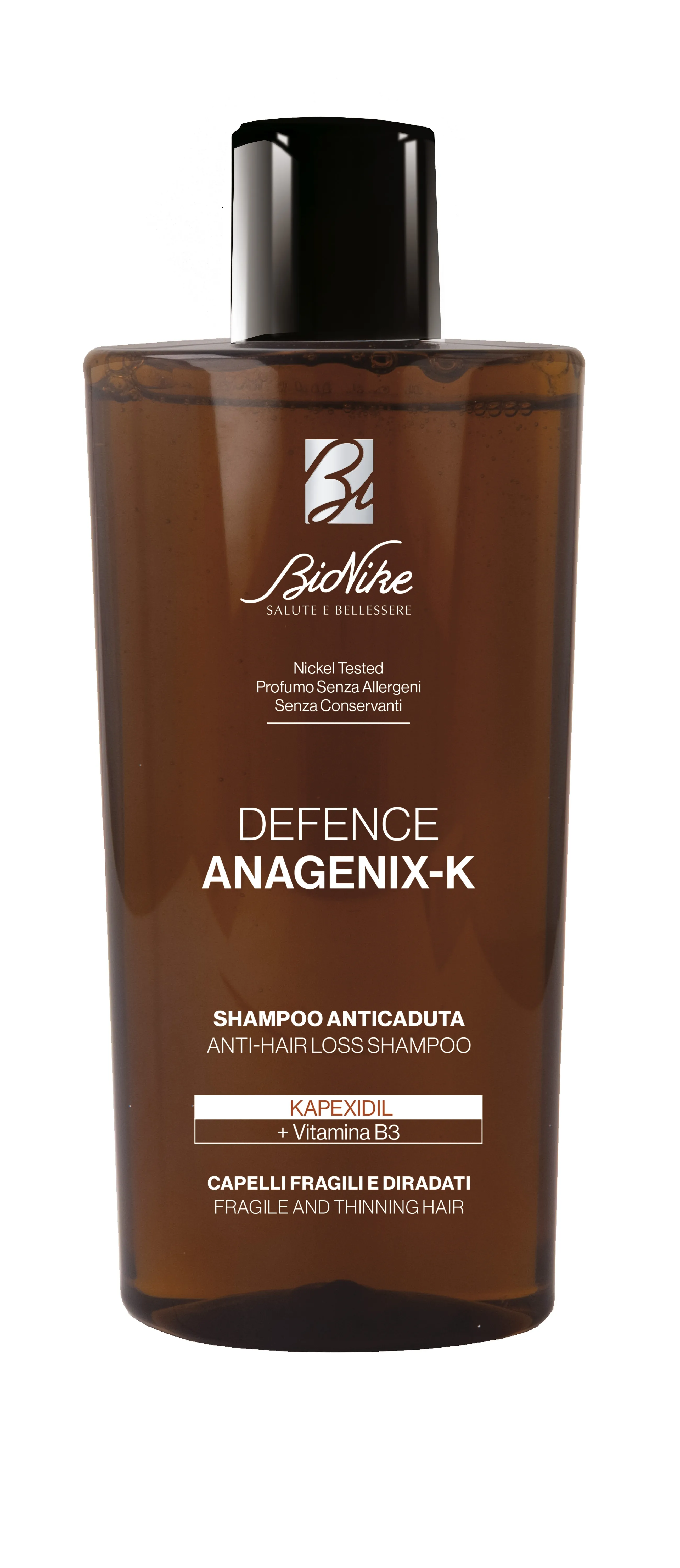 BIONIKE ANAGENIX-K SHAMPOON VÄLJALANGEMISE VASTU 200ML - Tootepilt 