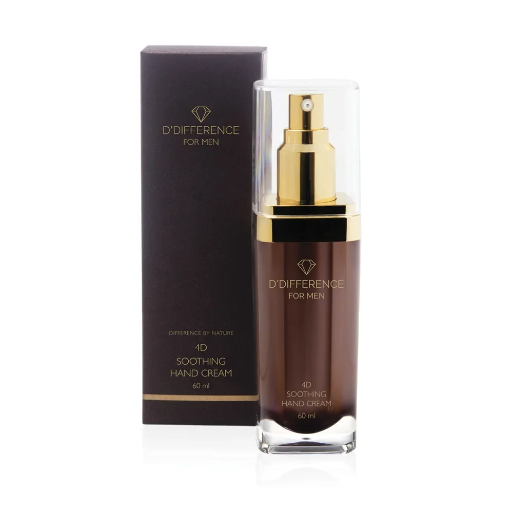 D`DIFFERENCE FOR MEN 4D KÄTEKREEM PEHMENDAV 60ML - Tootepilt 
