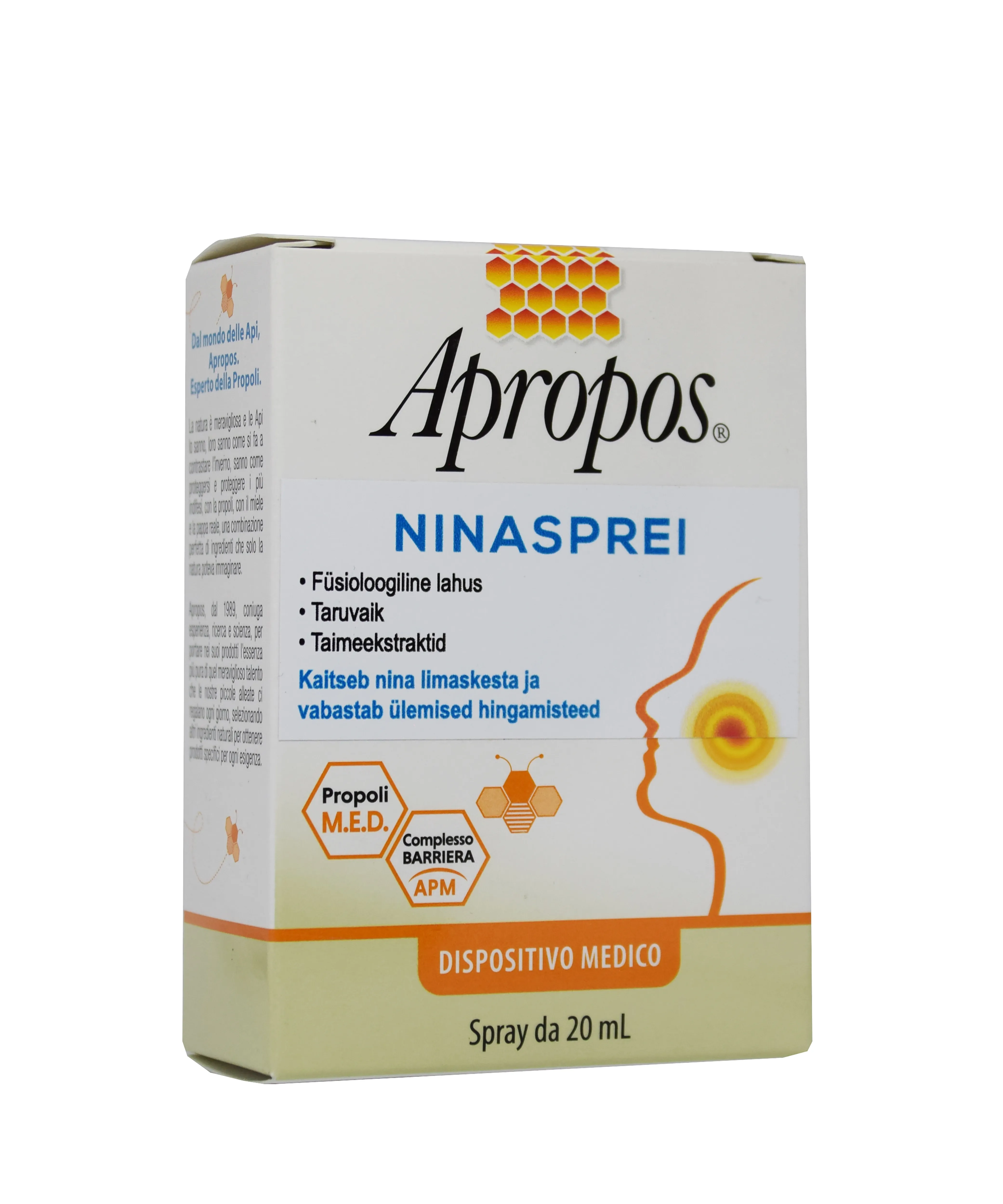 APROPOS TARUVAIGU NINASPREI TAIMEEKSTRAKTIDEGA 20ML - Tootepilt 