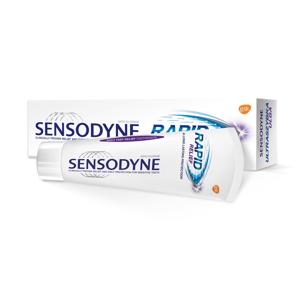 SENSODYNE HAMBAPASTA KIIRE LEEVENDUS 75ML - Tootepilt 