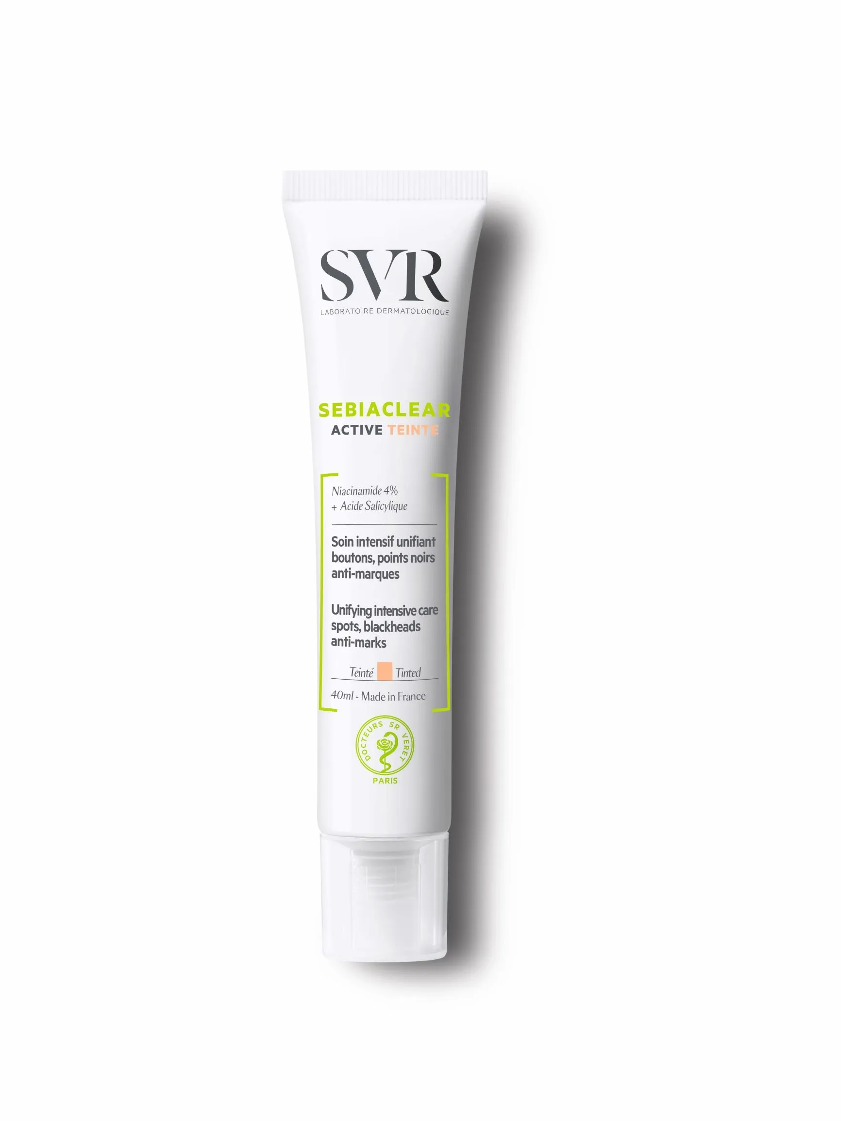SVR SEBIACLEAR AKTIIVKREEM PIGMENTEERITUD RASUNE NAHK 40ML - Tootepilt 