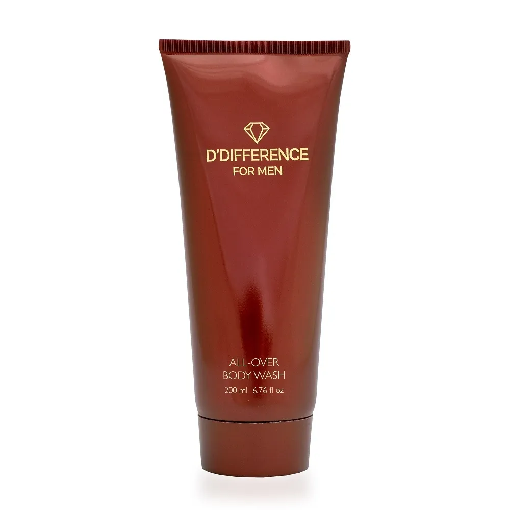 D`DIFFERENCE FOR MEN PESEMISGEEL KEHALE JA JUUSTELE 200ML - Tootepilt 