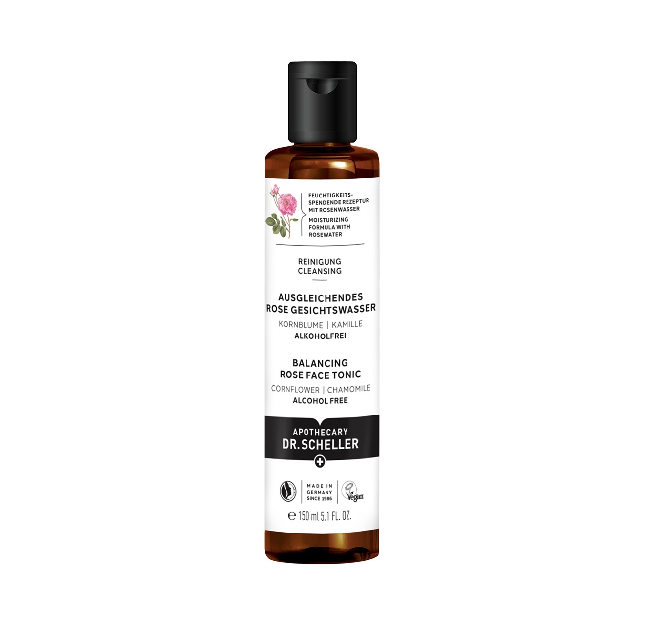 DR. SCHELLER NÄOTOONIK TASAKAALUSTAV ROOSI 150ML - Tootepilt 