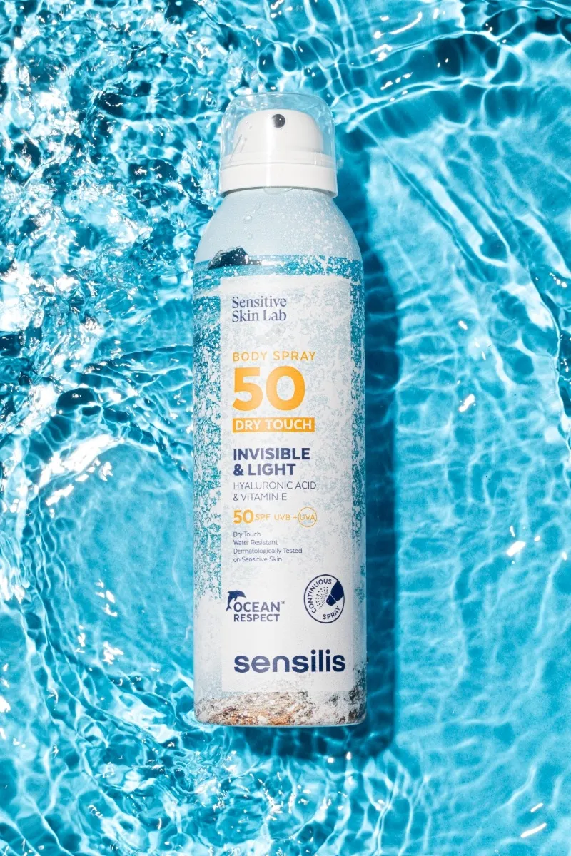 SENSILIS PÄIKESEKAITSESPREI KEHALE TUNDLIK NAHK SPF 50+ 200ML - Tootepilt 2
