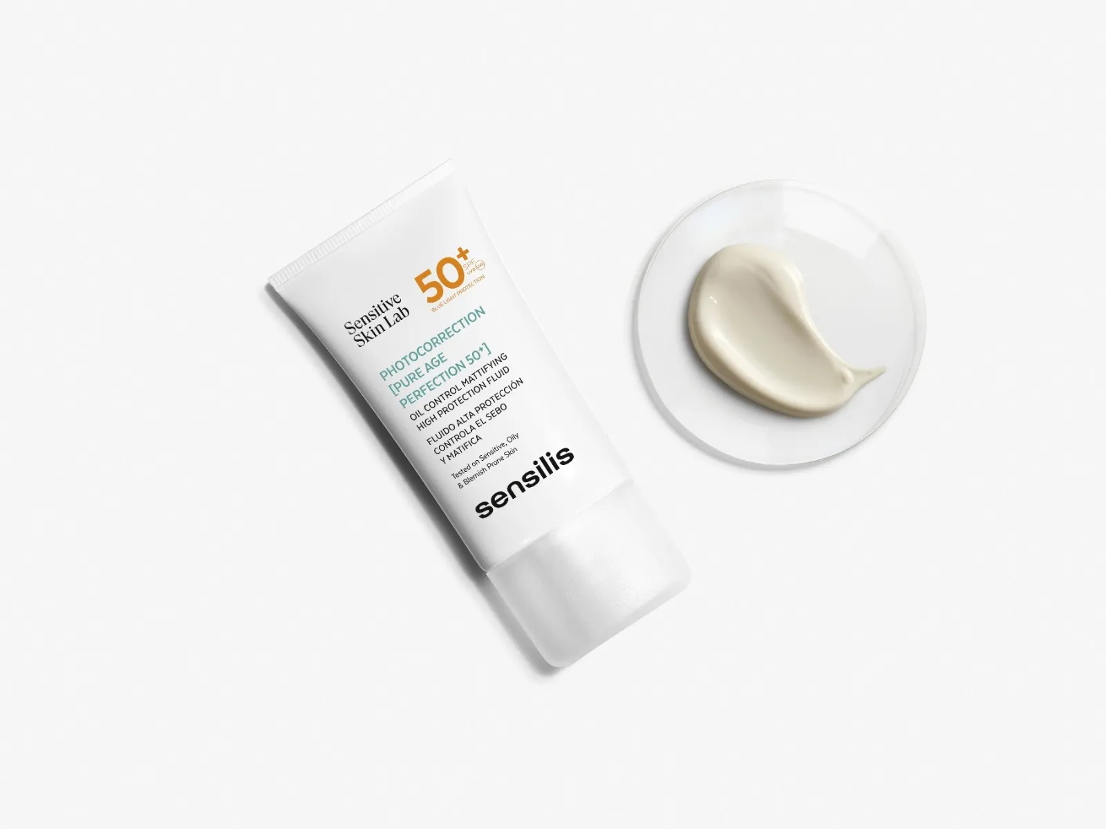 SENSILIS PURE AGE PÄIKESEKAITSE MATISTAV SPF50+ 40ML - Tootepilt 2