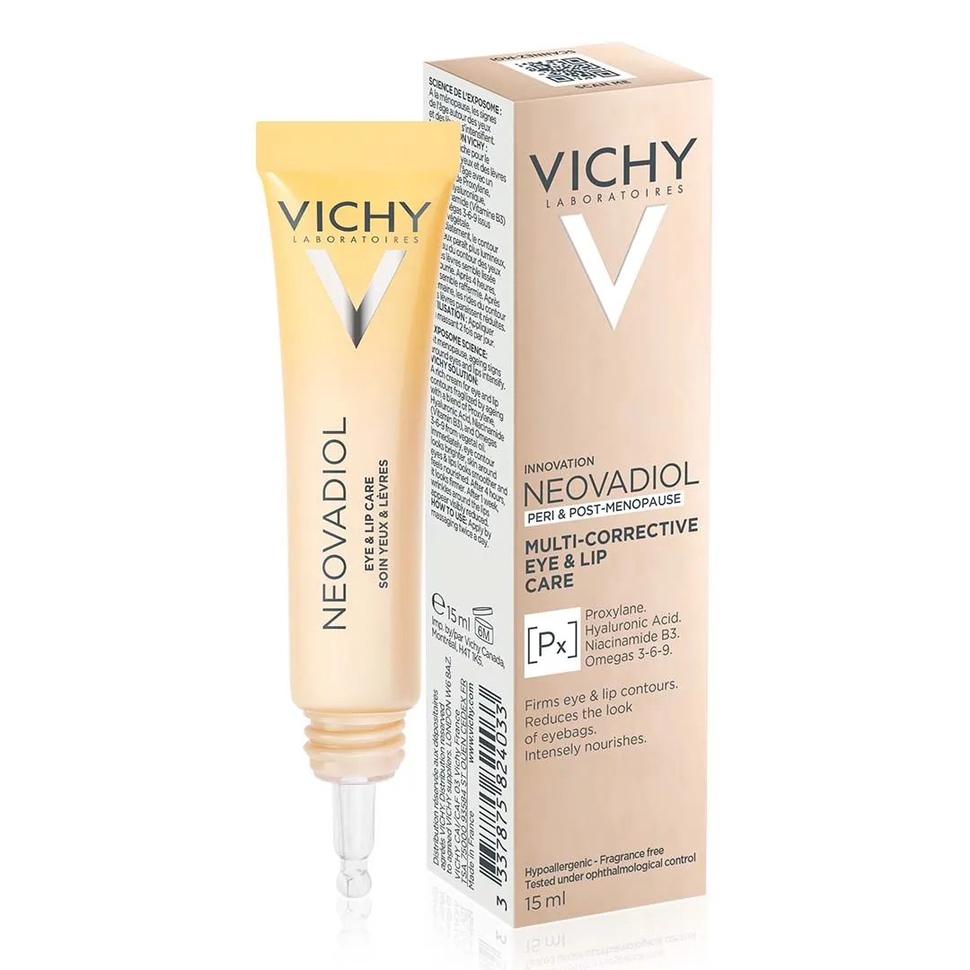 VICHY NEOVADIOL HUULE- JA SILMAÜMBRUSE KREEM 15ML - Tootepilt 