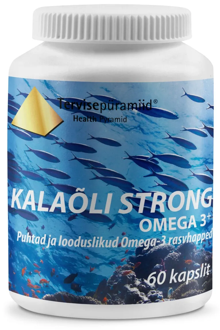 TERVISEPÜRAMIID KALAÕLI STRONG KAPSLID N60 - Tootepilt 