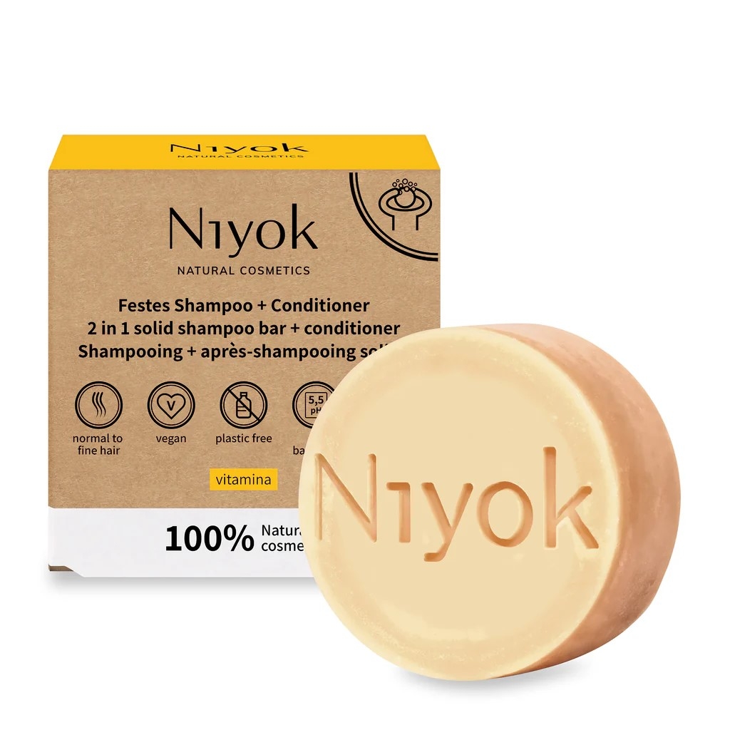 NIYOK TAHKE SHAMPOON+PALSAM VITAMINA 80G - Tootepilt 