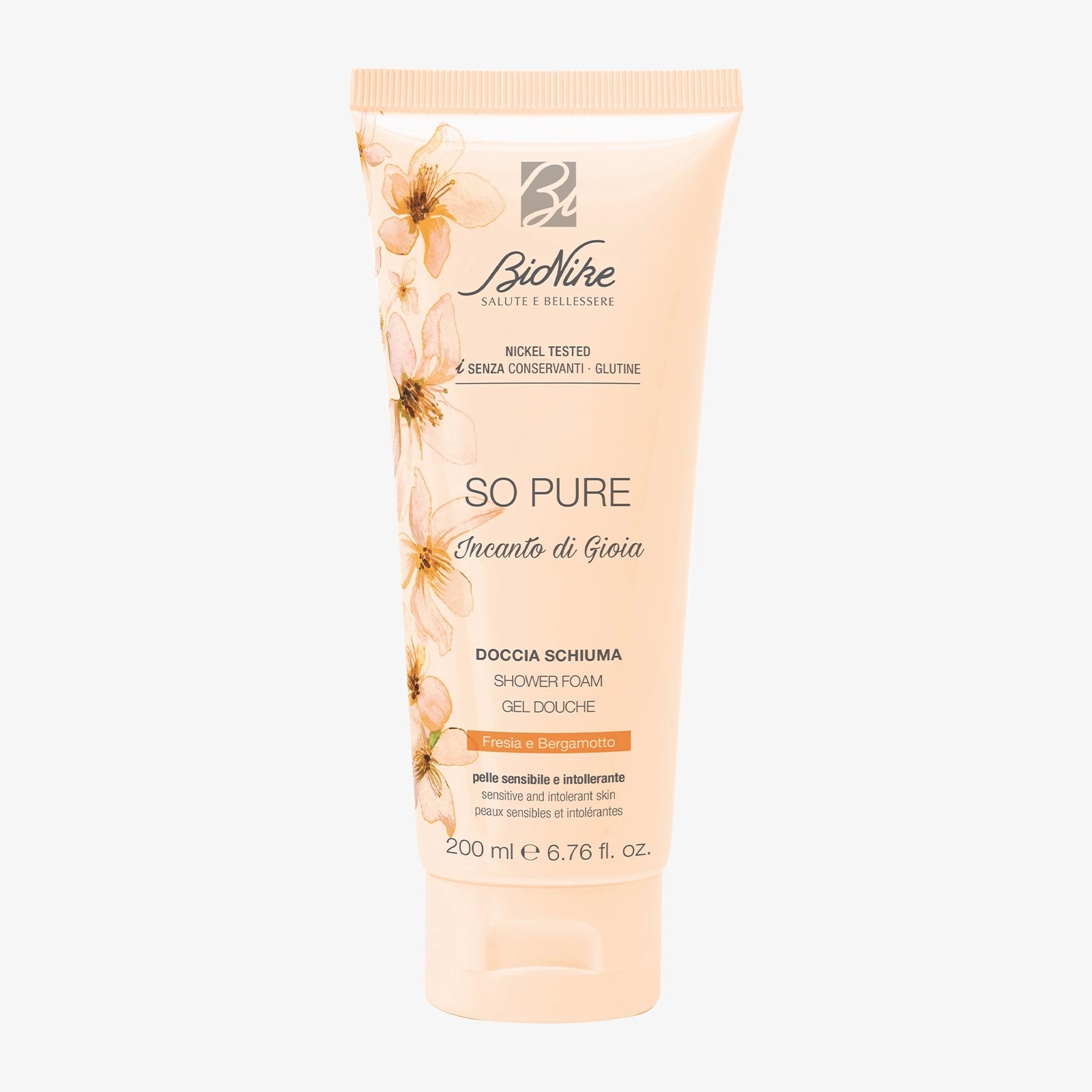 BIONIKE SO PURE DUSHIGEEL FREESIA-BERGAMOT 200ML - Tootepilt 