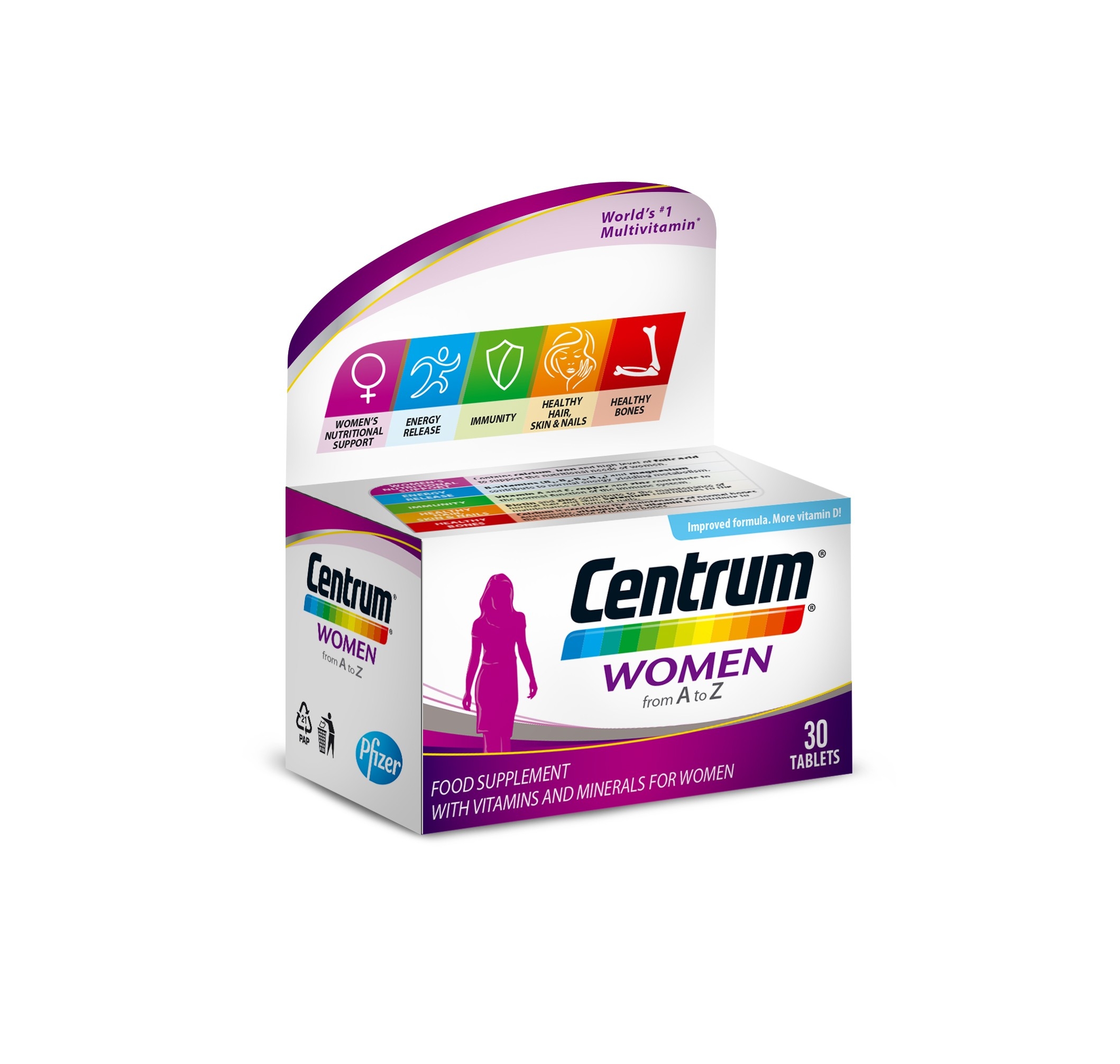 CENTRUM WOMEN TBL N30 UUS - Tootepilt 
