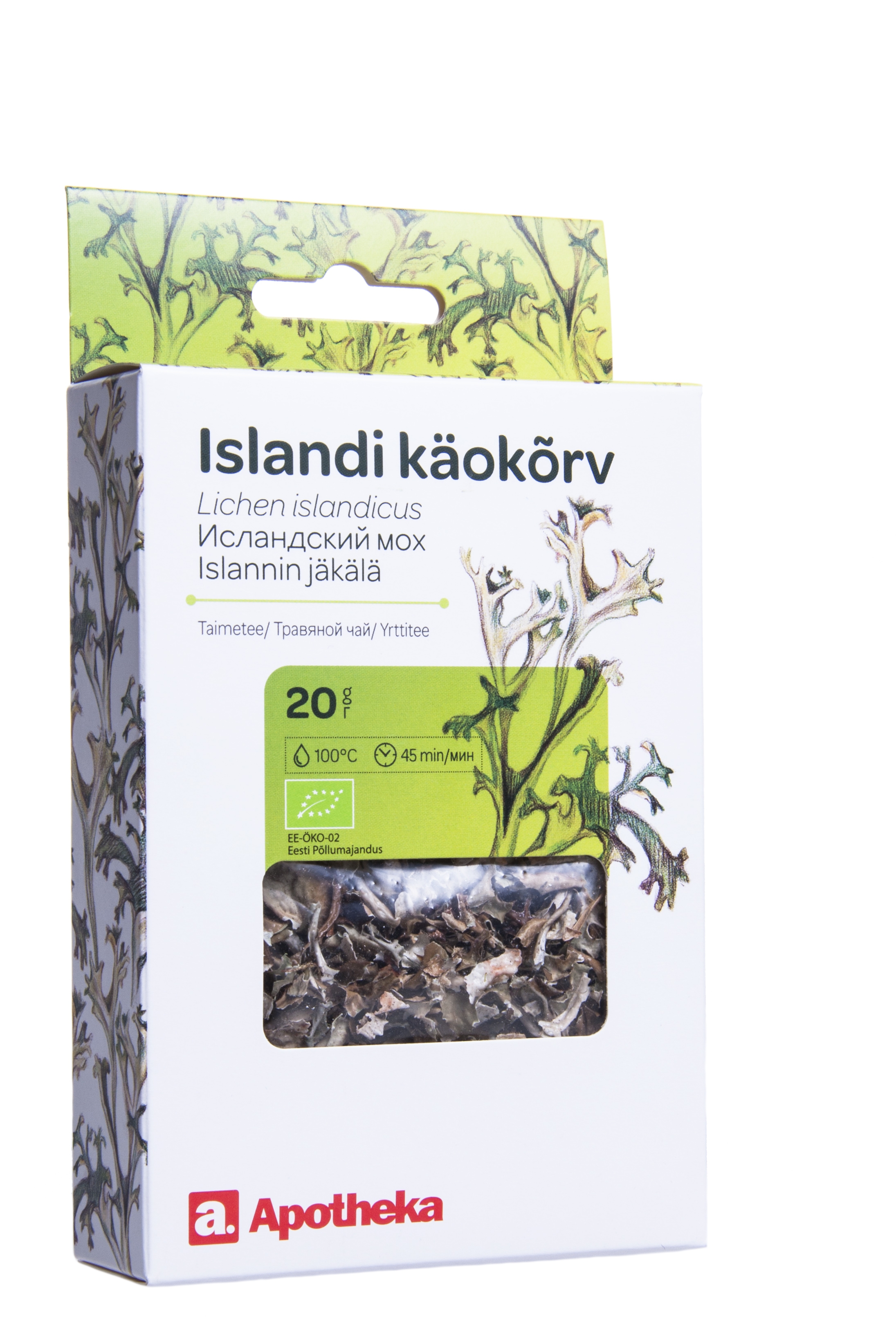 A. TEE ISLANDI KÄOKÕRV 20G (KARP) - Tootepilt 