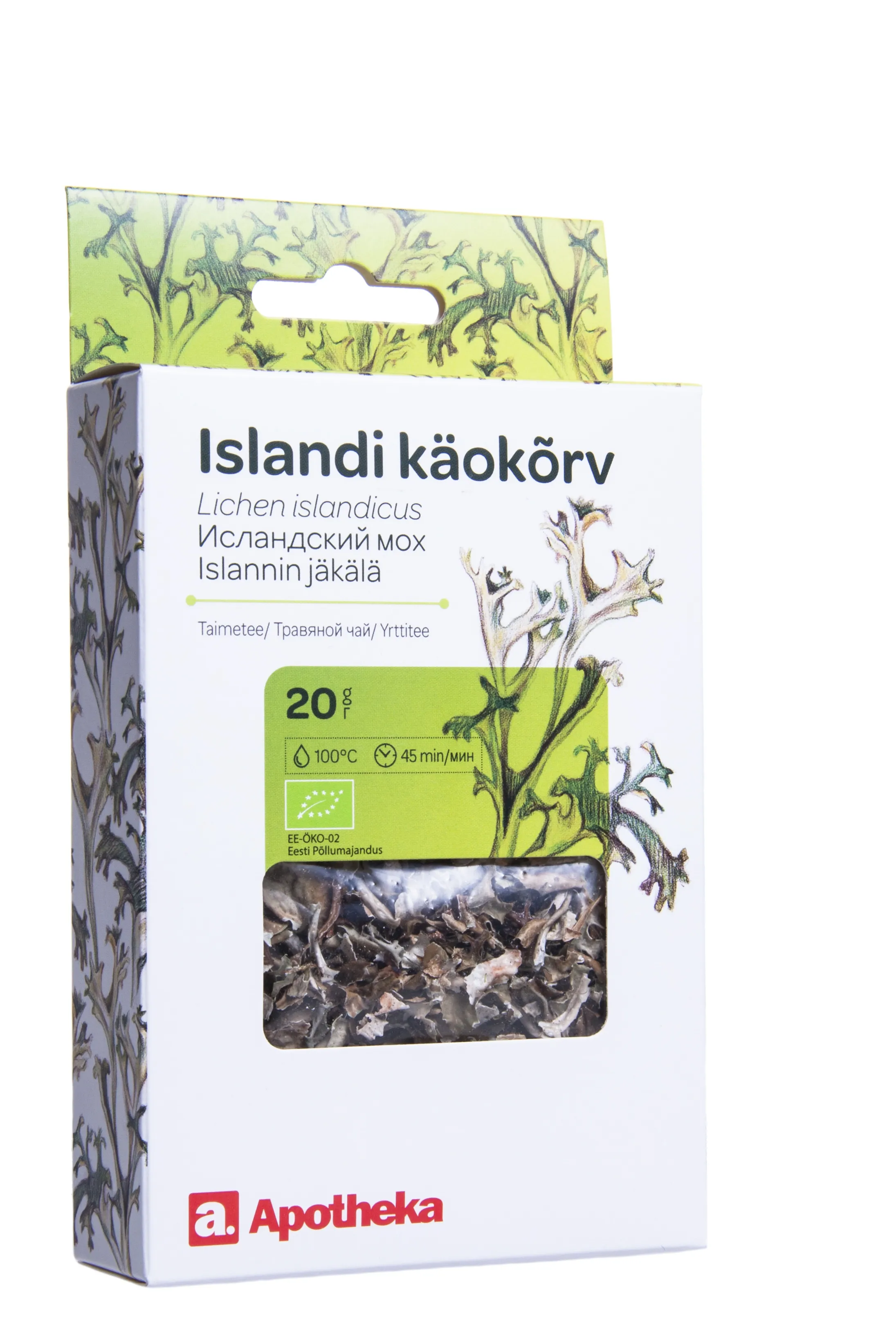 A. TEE ISLANDI KÄOKÕRV 20G (KARP) - Tootepilt 