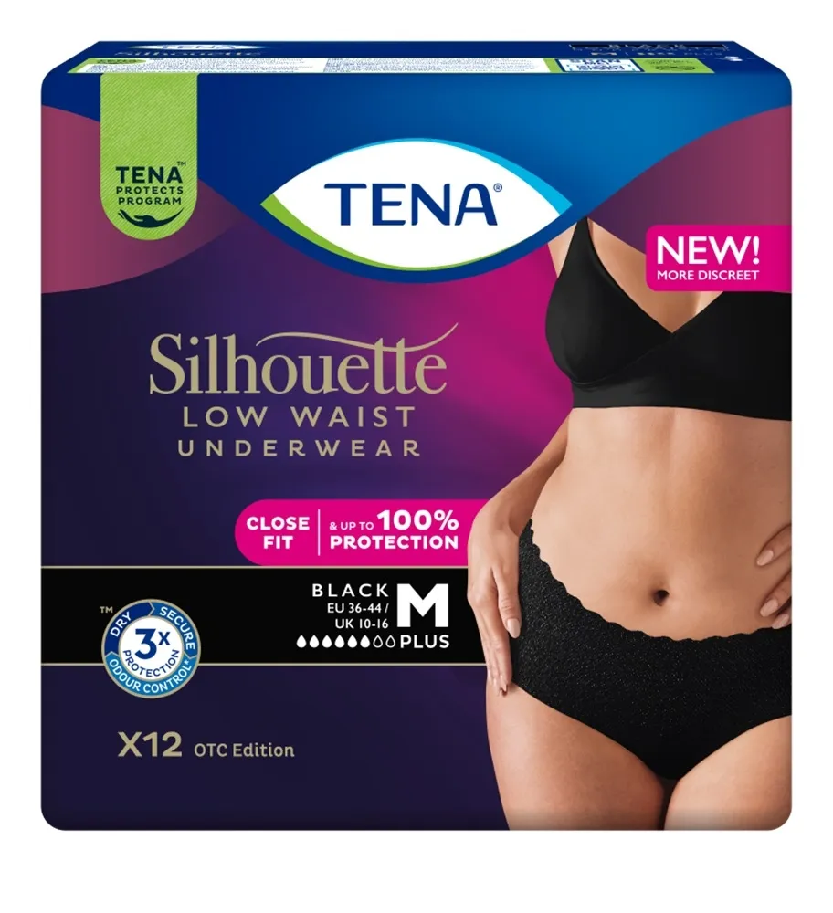 TENA SILHOUETTE PANTS PLUS MUSTAD M N12 - Tootepilt 