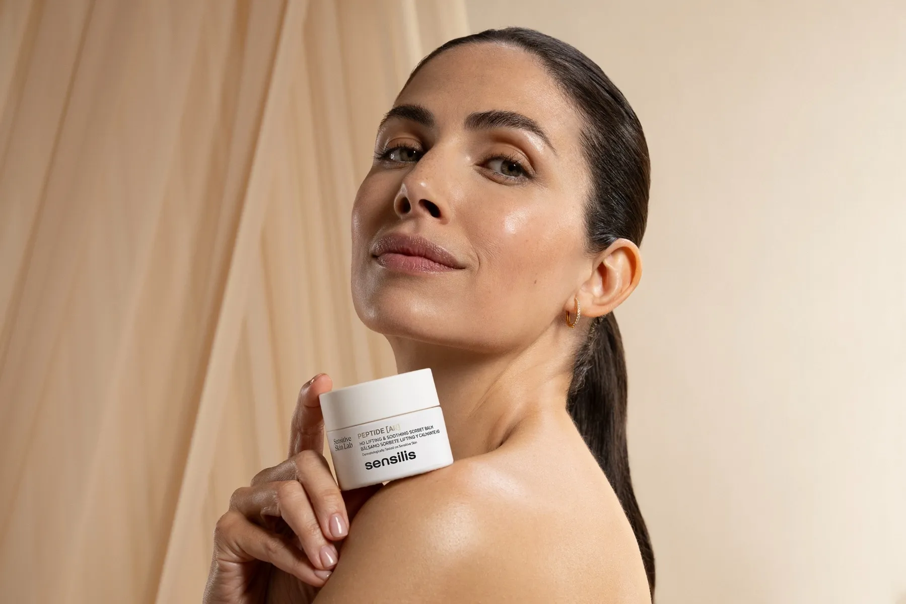 SENSILIS PEPTIDE AR PINGULDAV JA RAHUSTAV PALSAM NÄOLE 50ML - Tootepilt 4