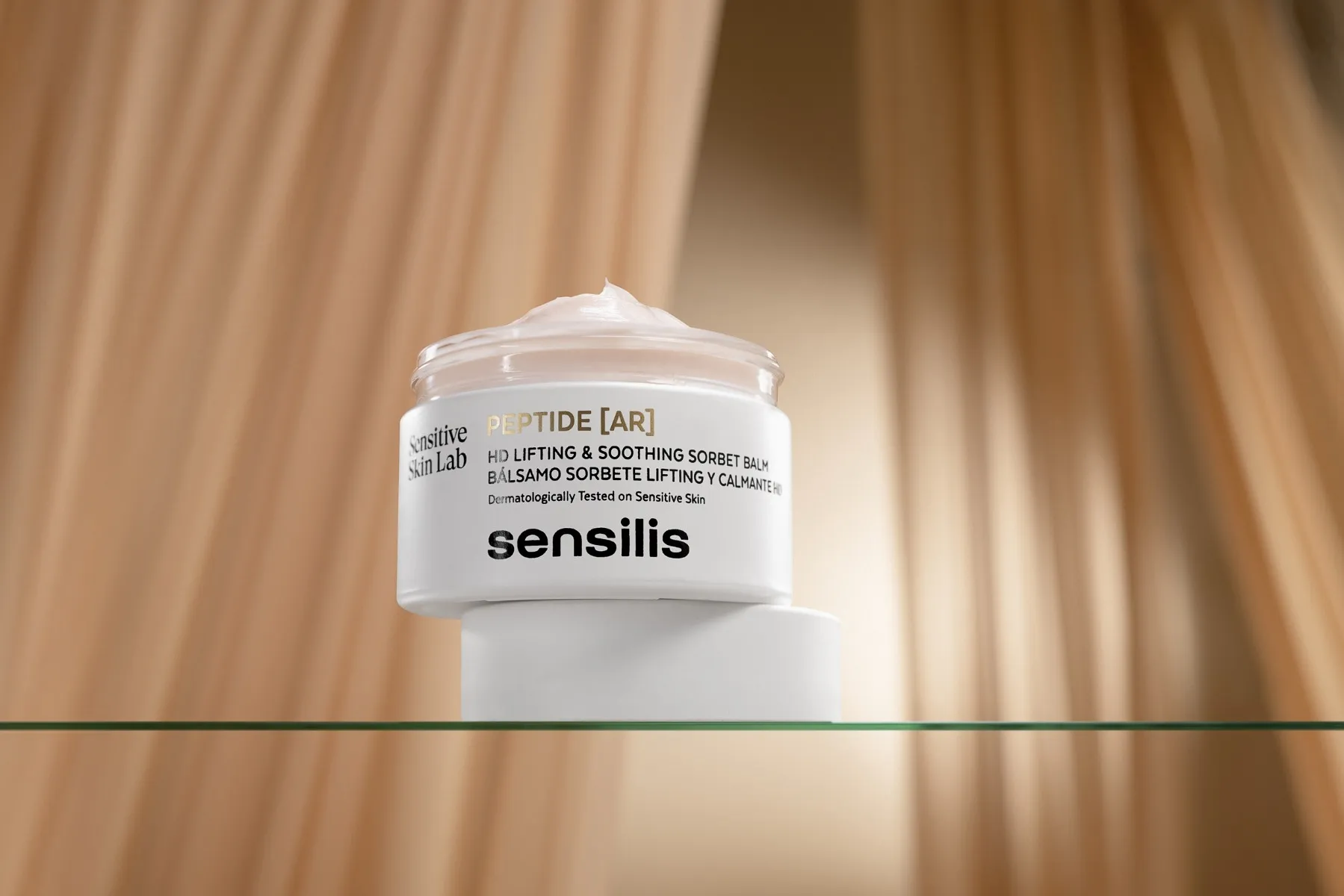 SENSILIS PEPTIDE AR PINGULDAV JA RAHUSTAV PALSAM NÄOLE 50ML - Tootepilt 3