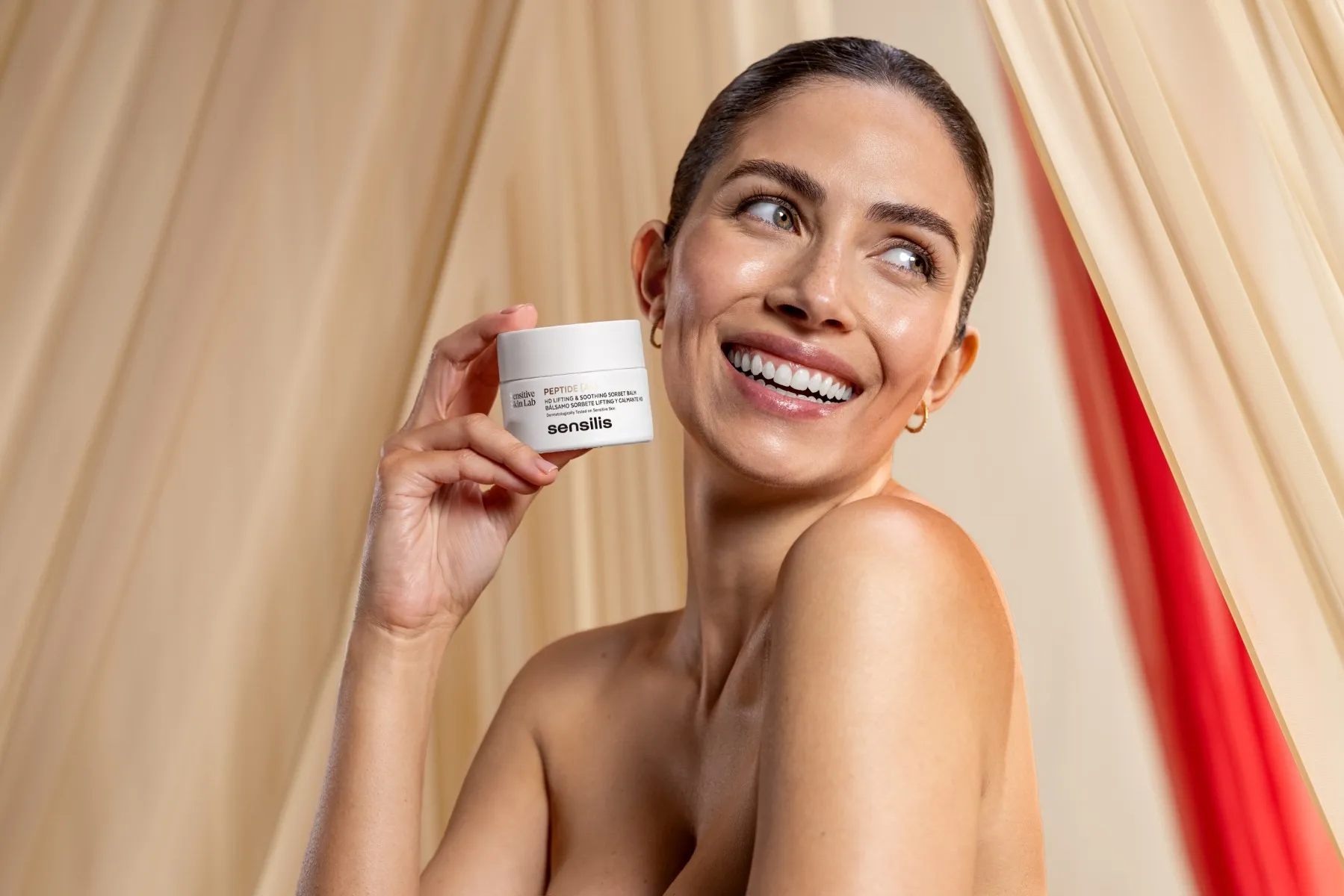 SENSILIS PEPTIDE AR PINGULDAV,RAHUSTAV SORBET NÄOKREEM 50ML - Tootepilt 4