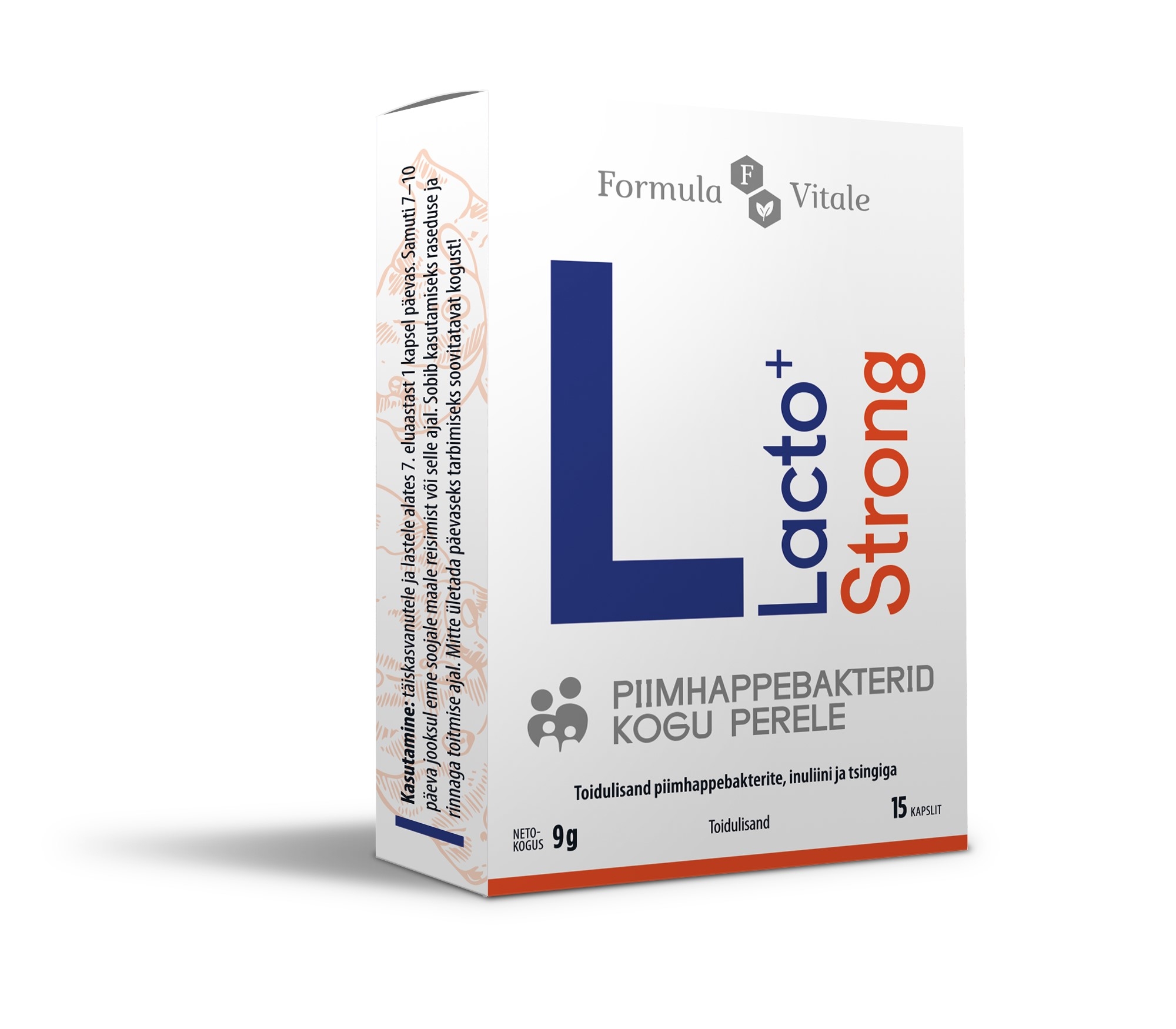 FORMULA VITALE LACTO+ STRONG KAPSLID N15 - Tootepilt 