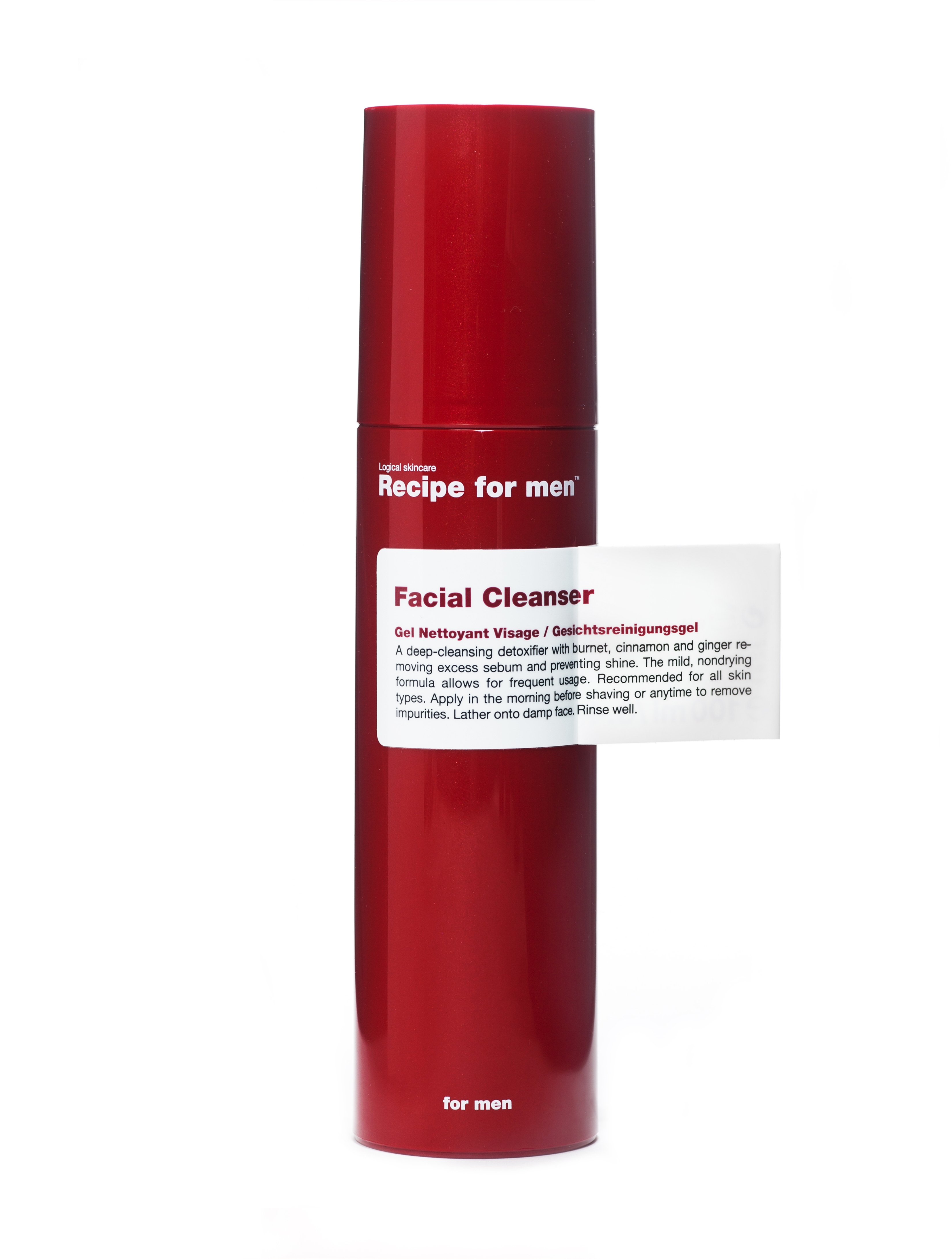 RECIPE FOR MEN NÄOPUHASTUSVAHEND 100ML - Tootepilt 