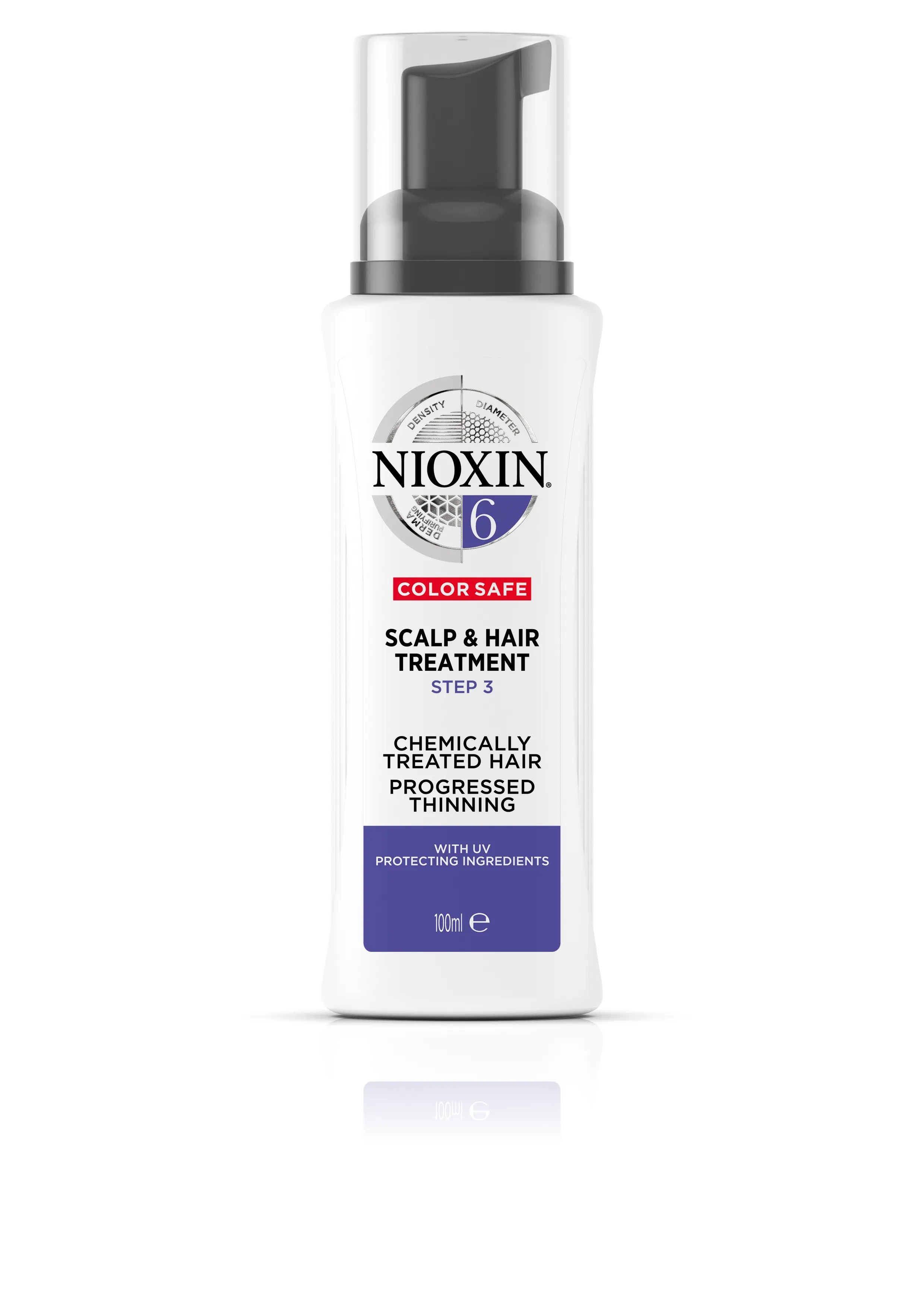 NIOXIN SYS6 HOOLDUSTOODE PEANAHALE JA JUUSTELE 100ML - Tootepilt 