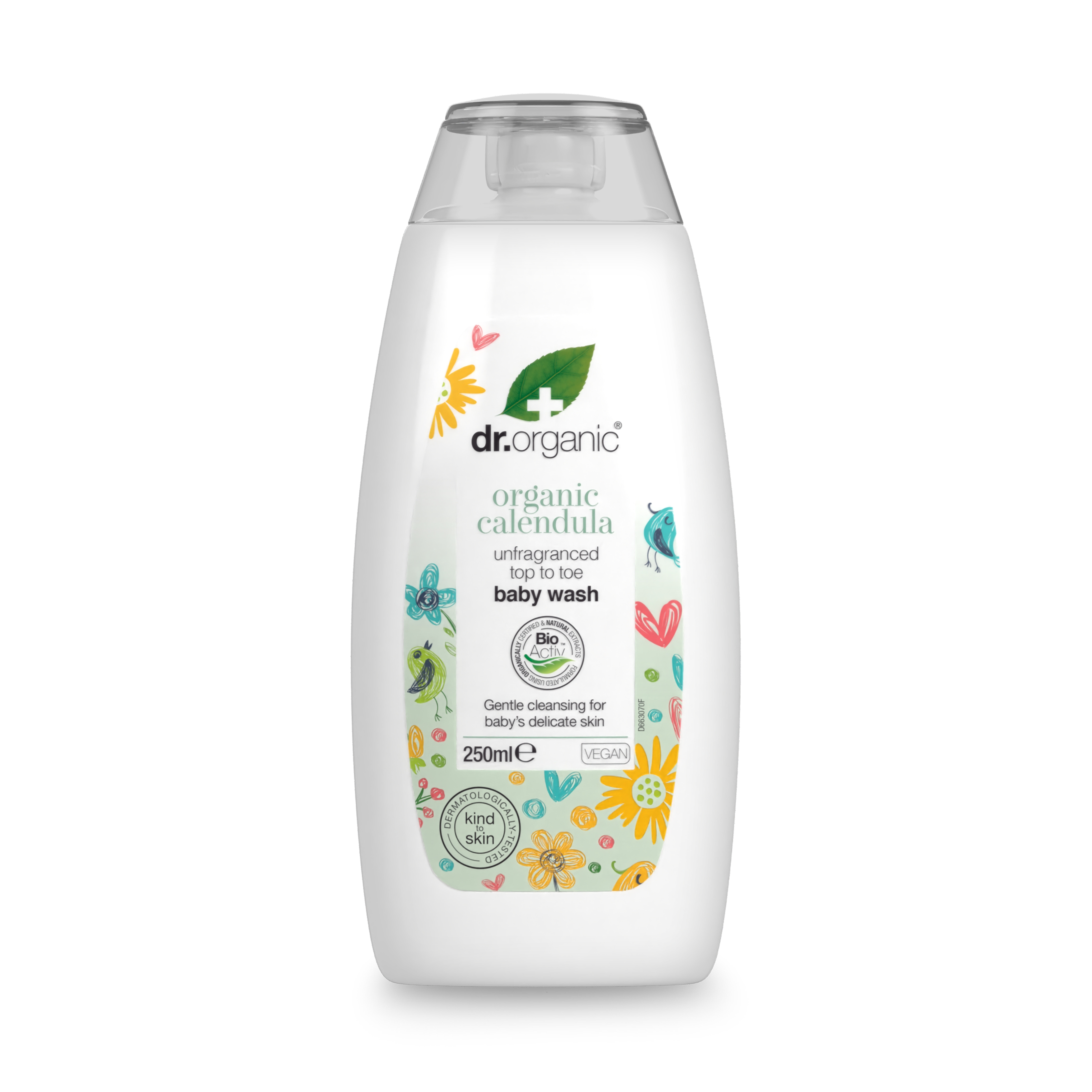 DR. ORGANIC DUSHIGEEL SAIALILL LASTELE 250ML - Tootepilt 