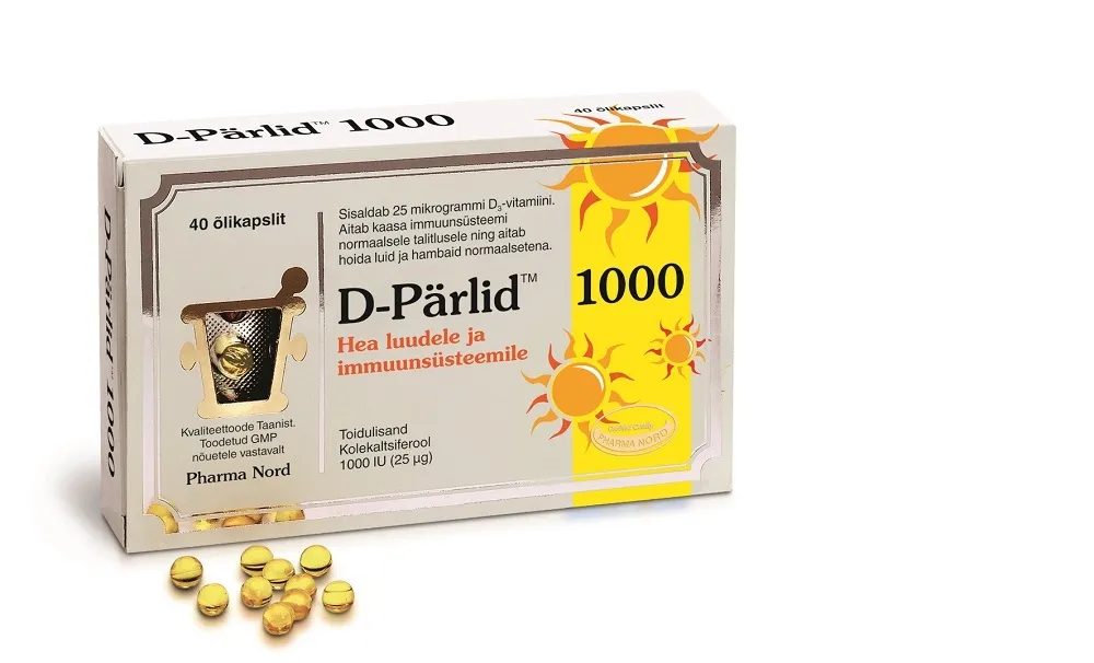 D-PÄRLID 1000 KAPSLID N40 - Tootepilt 