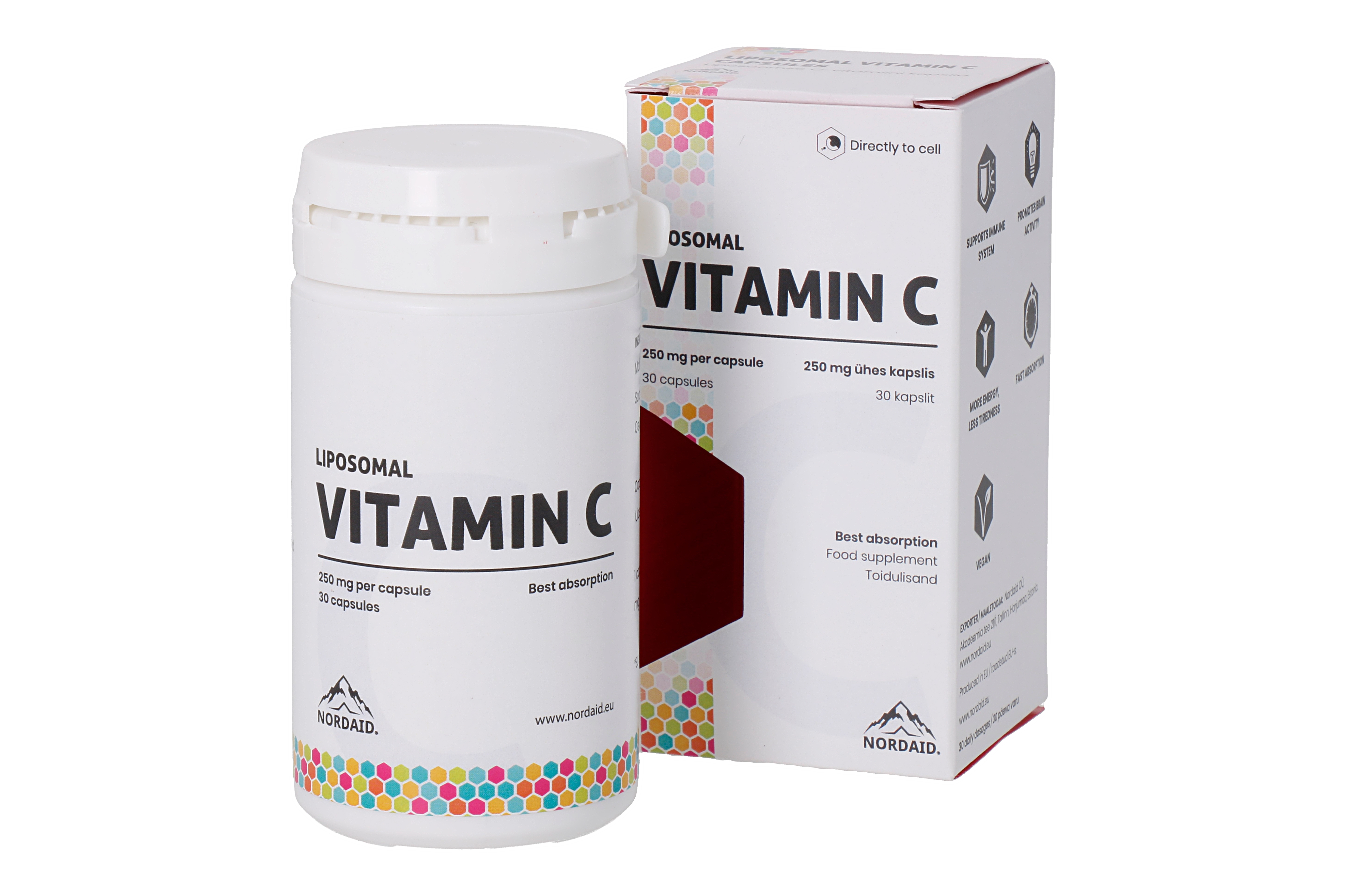VITAMIIN C LIPOSOOMNE KAPSLID 250MG N30 VANA - Tootepilt 
