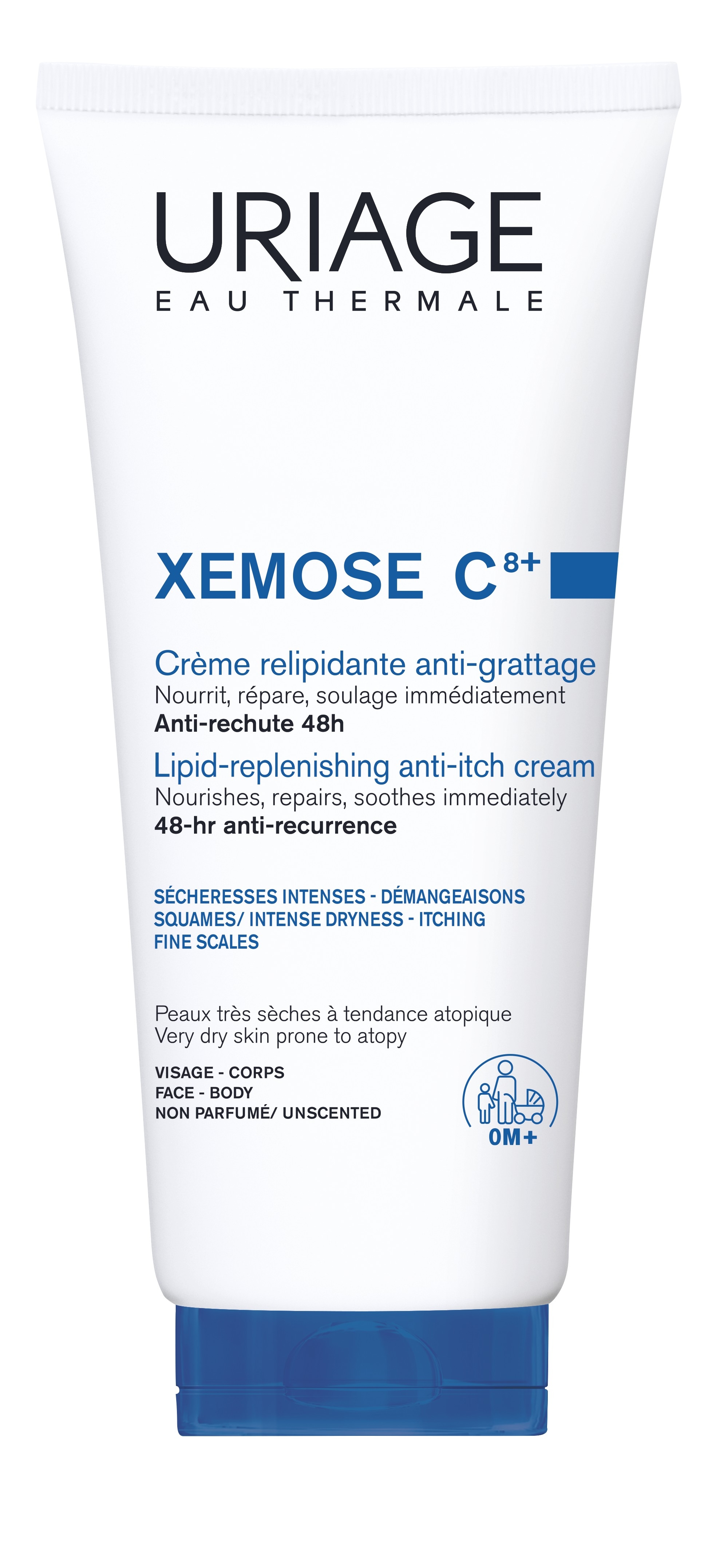 URIAGE XEMOSE C8+ KEHAKREEM PEHMENDAV 200ML - Tootepilt 