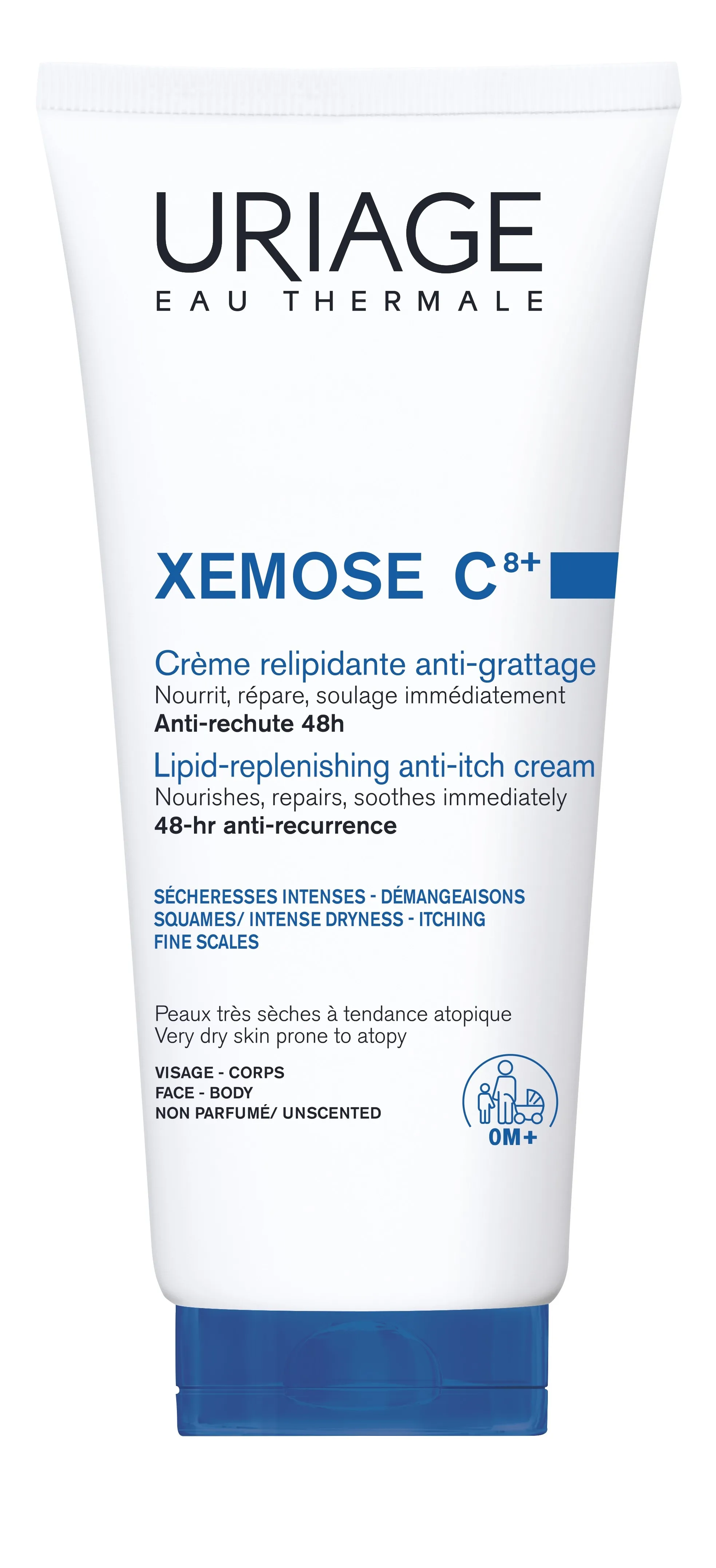 URIAGE XEMOSE C8+ KEHAKREEM PEHMENDAV 200ML - Tootepilt 
