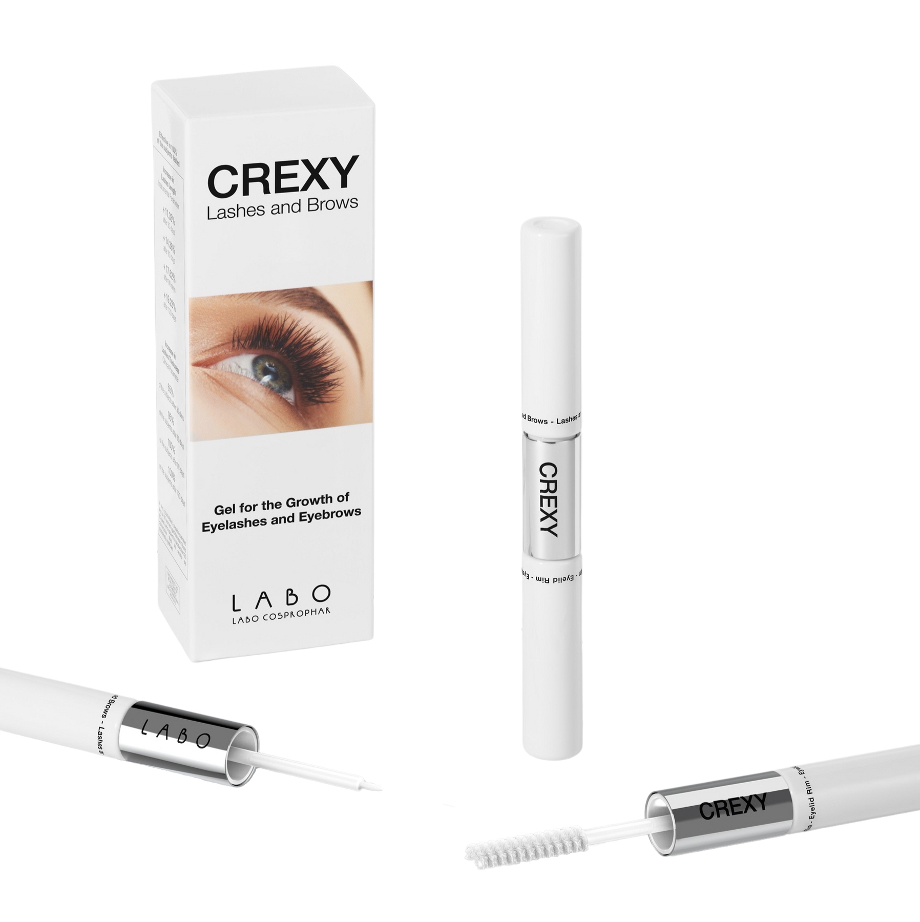 CRESCINA CREXY RIPSMETE JA KULMUDE KASVUGEEL 8 ML - Tootepilt 2