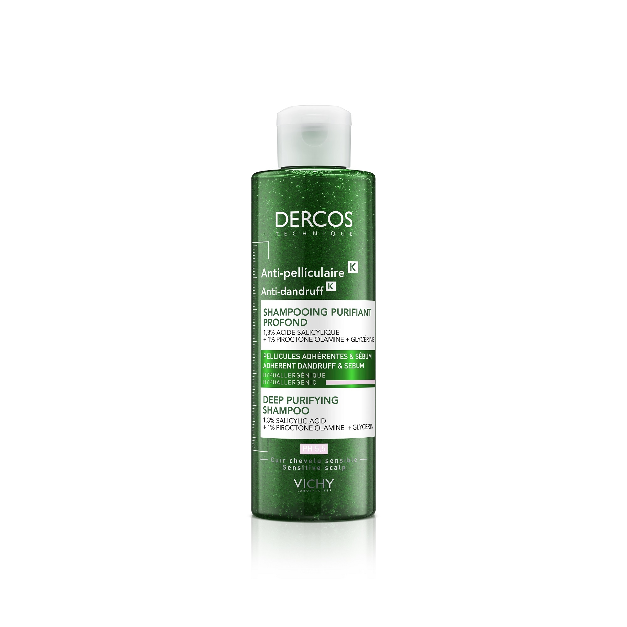 VICHY DERCOS KÕÕMAVASTANE KOORIV ŠAMPOON 250ML - Tootepilt 