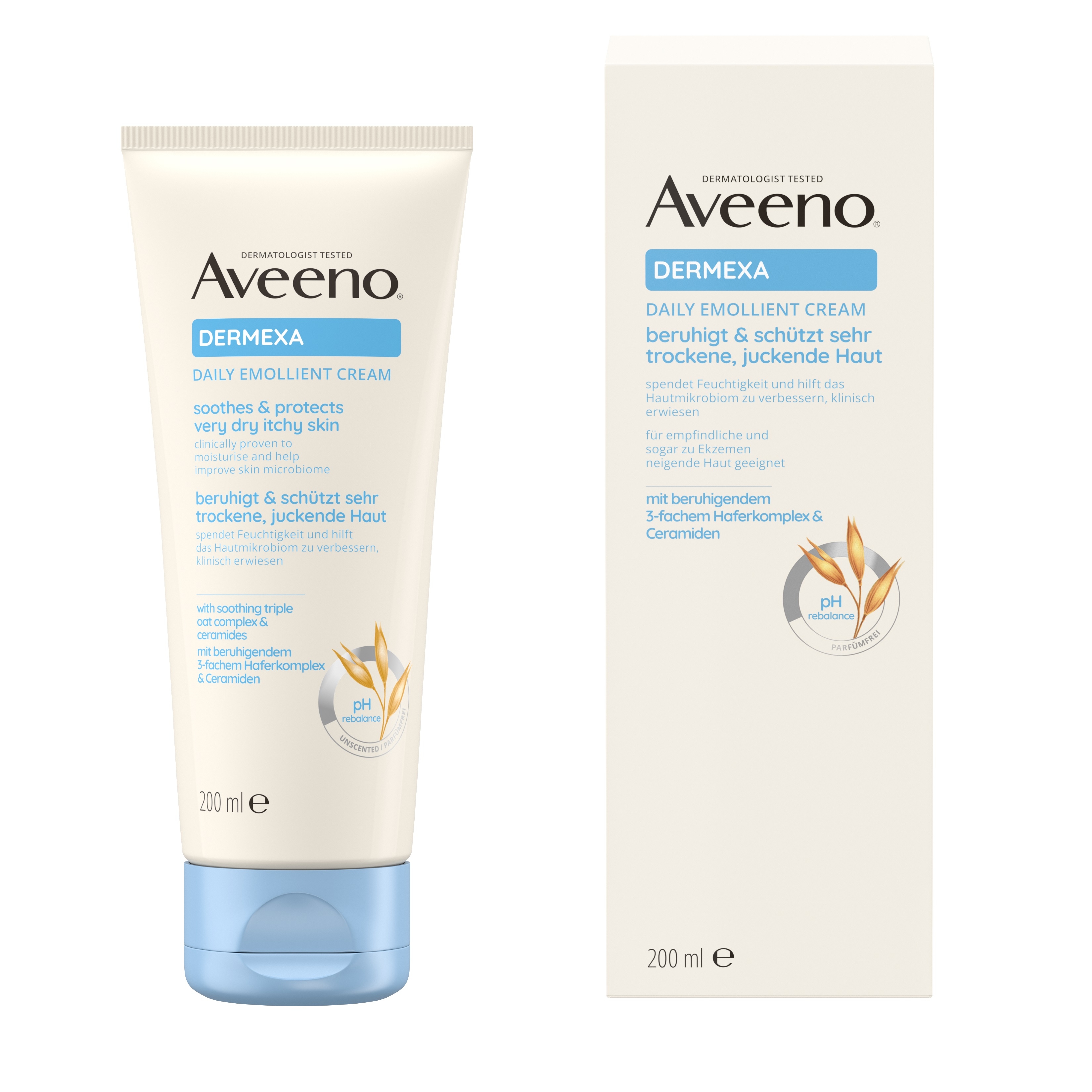 AVEENO DERMEXA KEHAKREEM 200ML - Tootepilt 