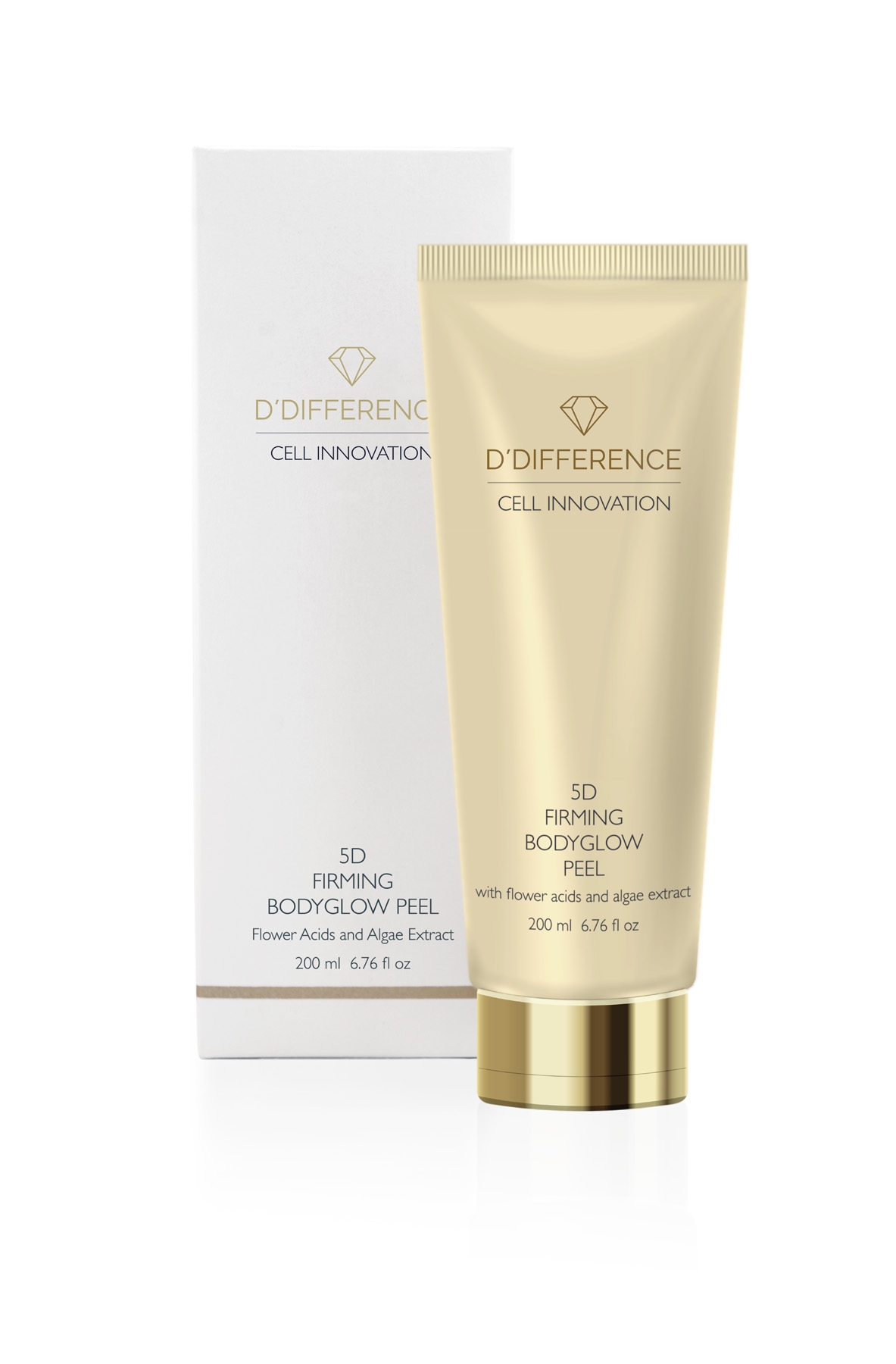 D`DIFFERENCE CELL INNOVATION 5D KOORIMISKREEM KEHALE 200ML - Tootepilt 