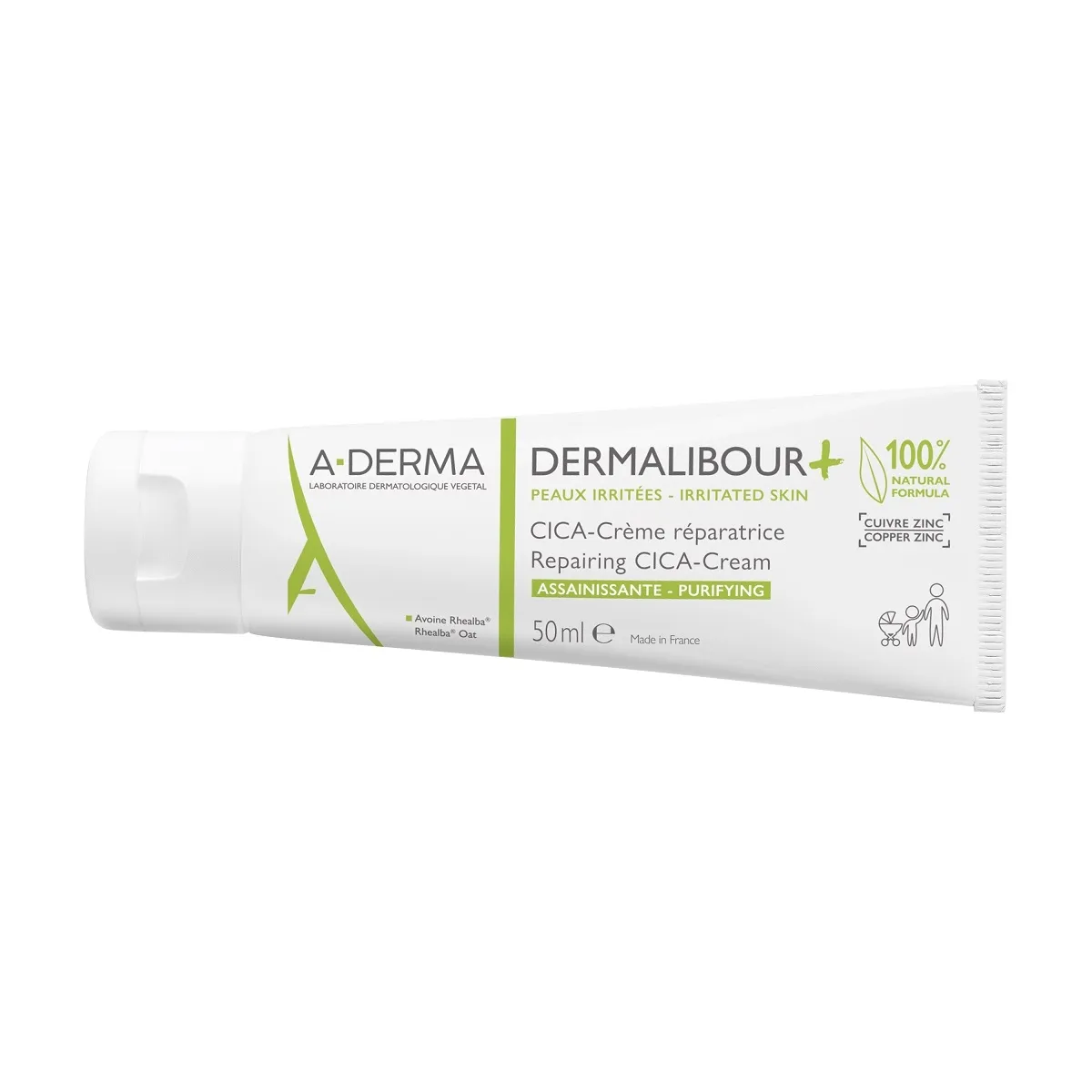 A-DERMA DERMALIBOUR+ CICA-KREEM TAASTAV 50ML - Tootepilt 2