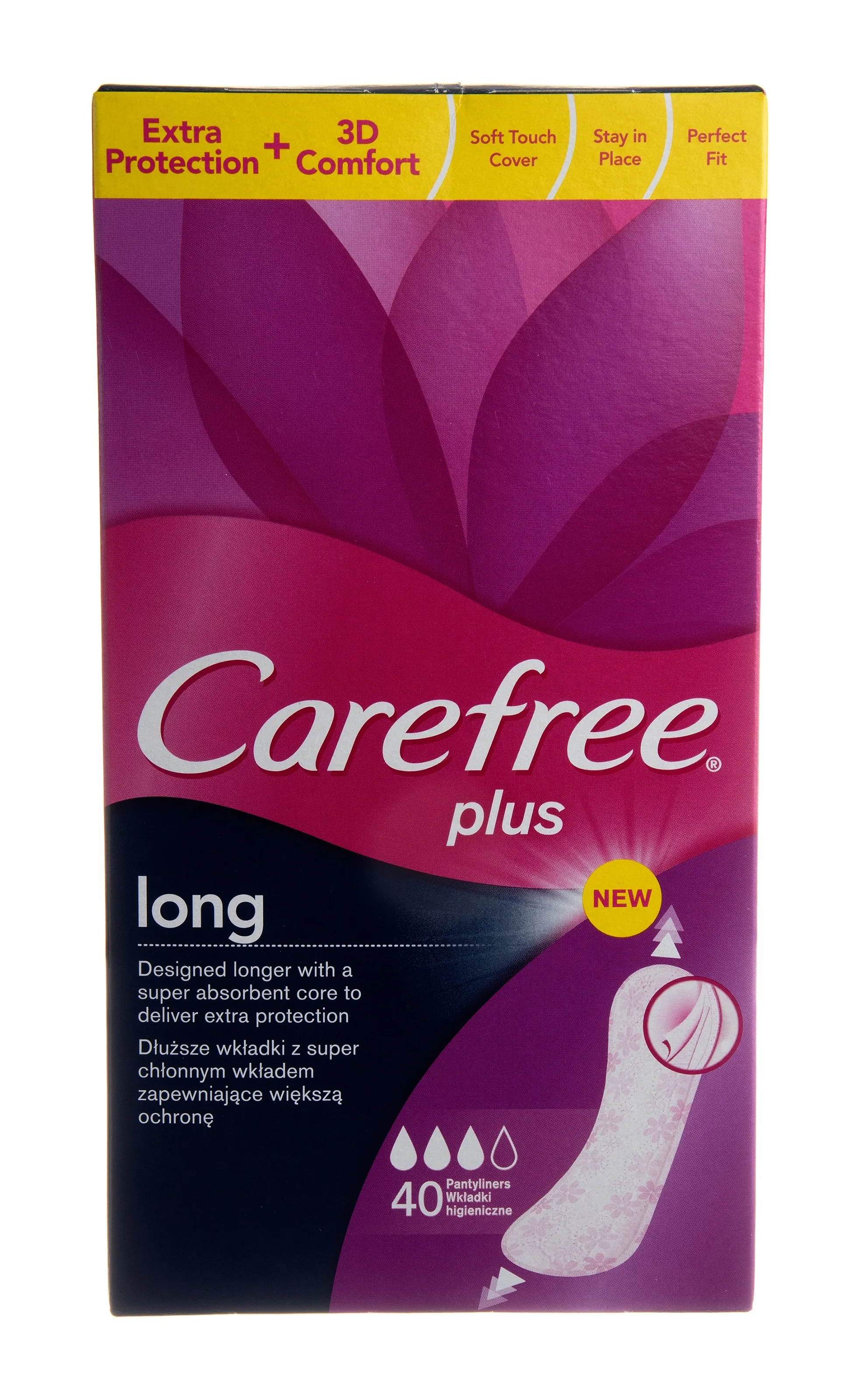 CAREFREE PESUKAITSE LONG PLUS N40 - Tootepilt 