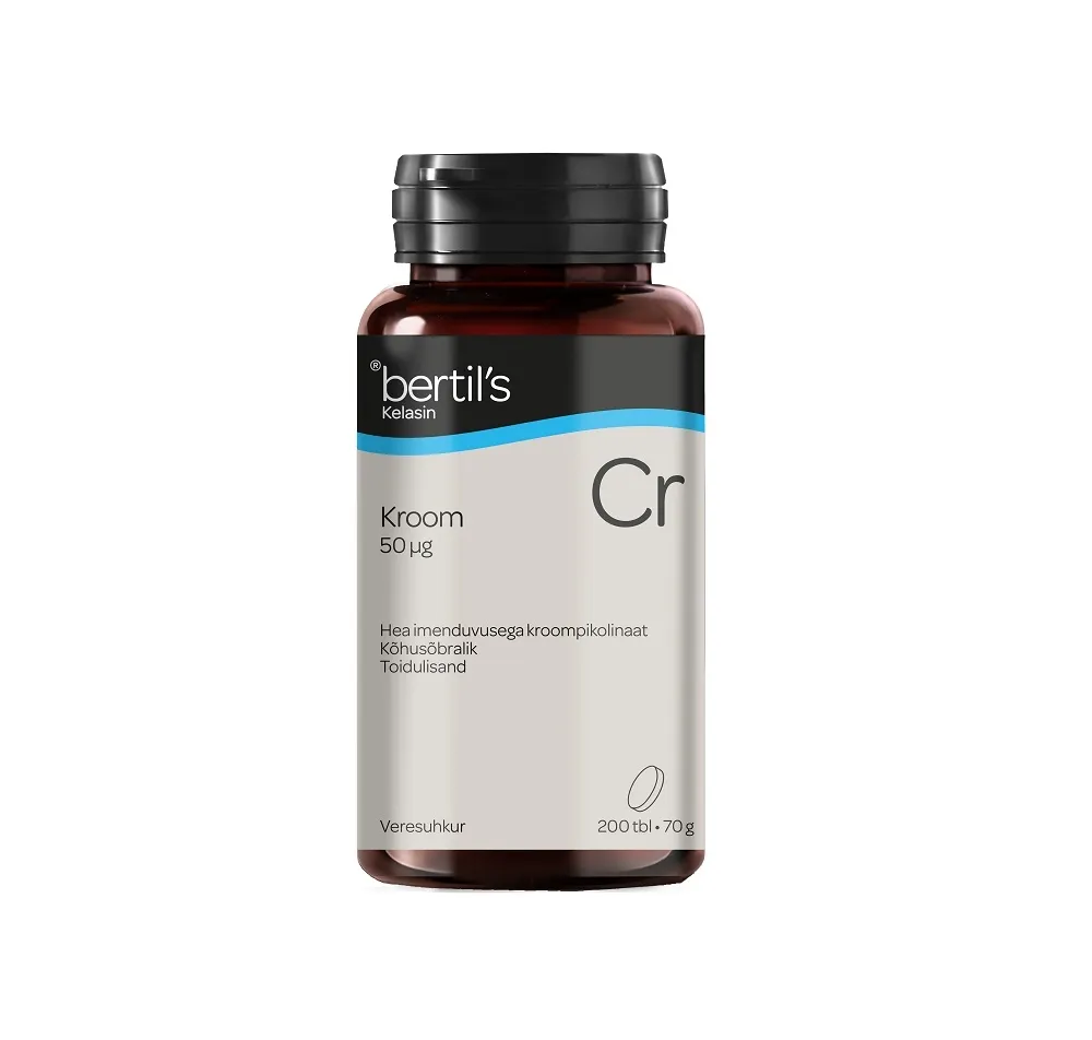 BERTILS KROOM TBL 50MCG N200 - Tootepilt 