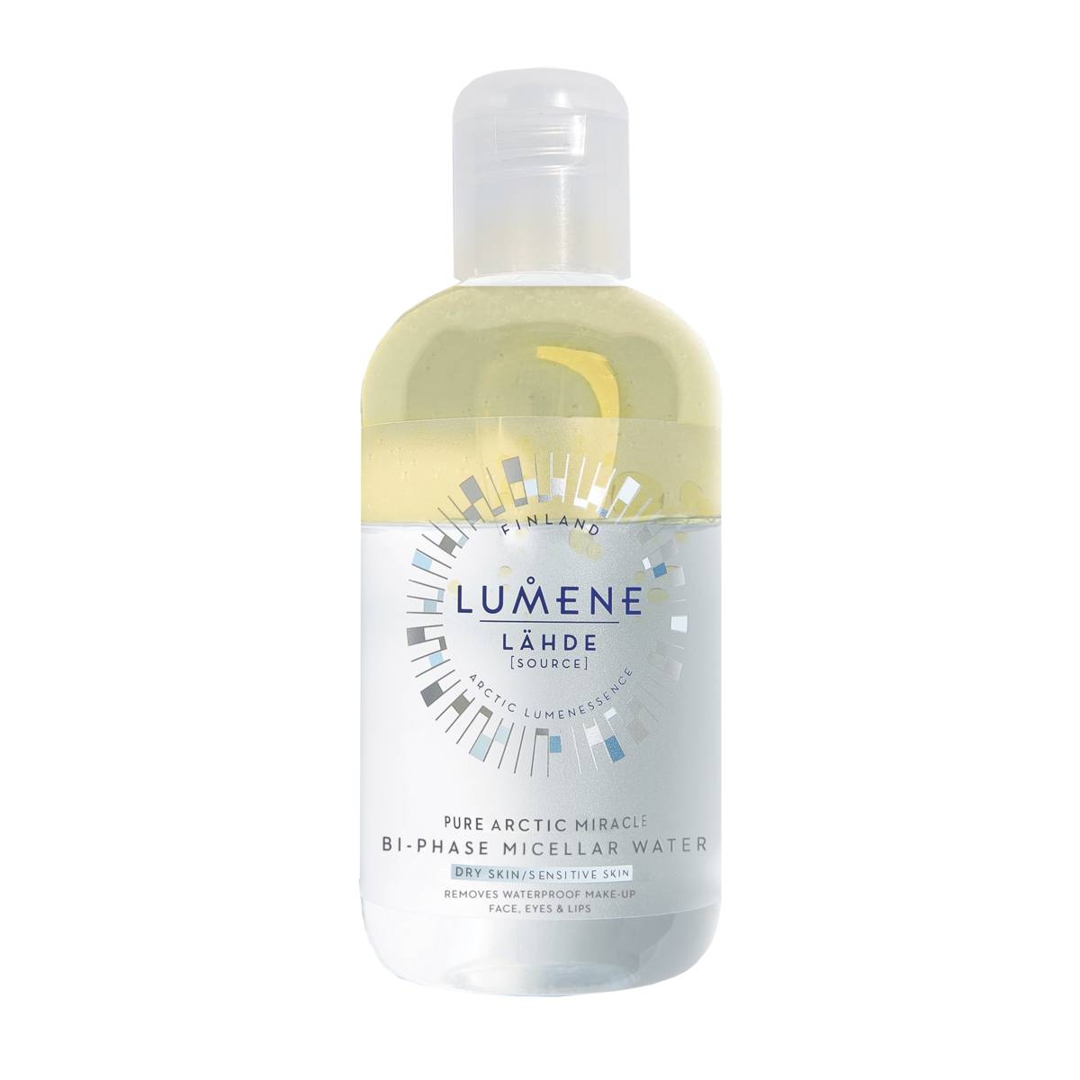 LUMENE NORDIC HYDRA MITSELLAARVESI 2-FAASILINE 250ML - Tootepilt 