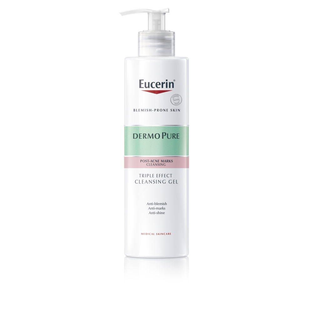 EUCERIN DERMOPURE PUHASTUSGEEL AKNEJÄRGNE 400ML - Tootepilt 