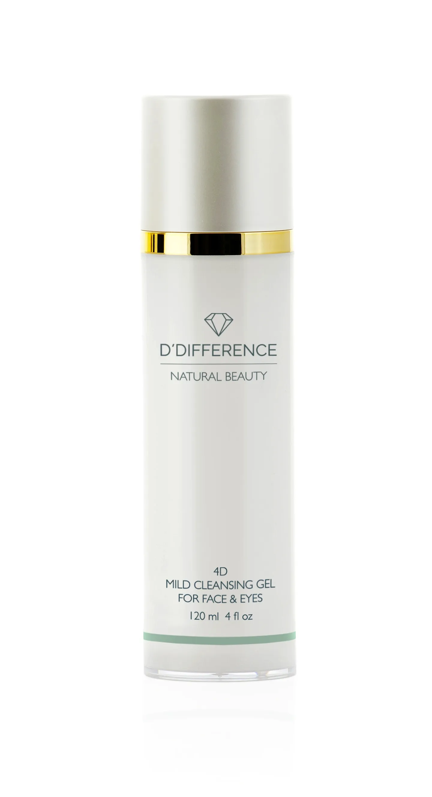 D`DIFFERENCE NATURAL BEAUTY 4D PUHASTUSGEEL NÄOLE 120ML - Tootepilt 