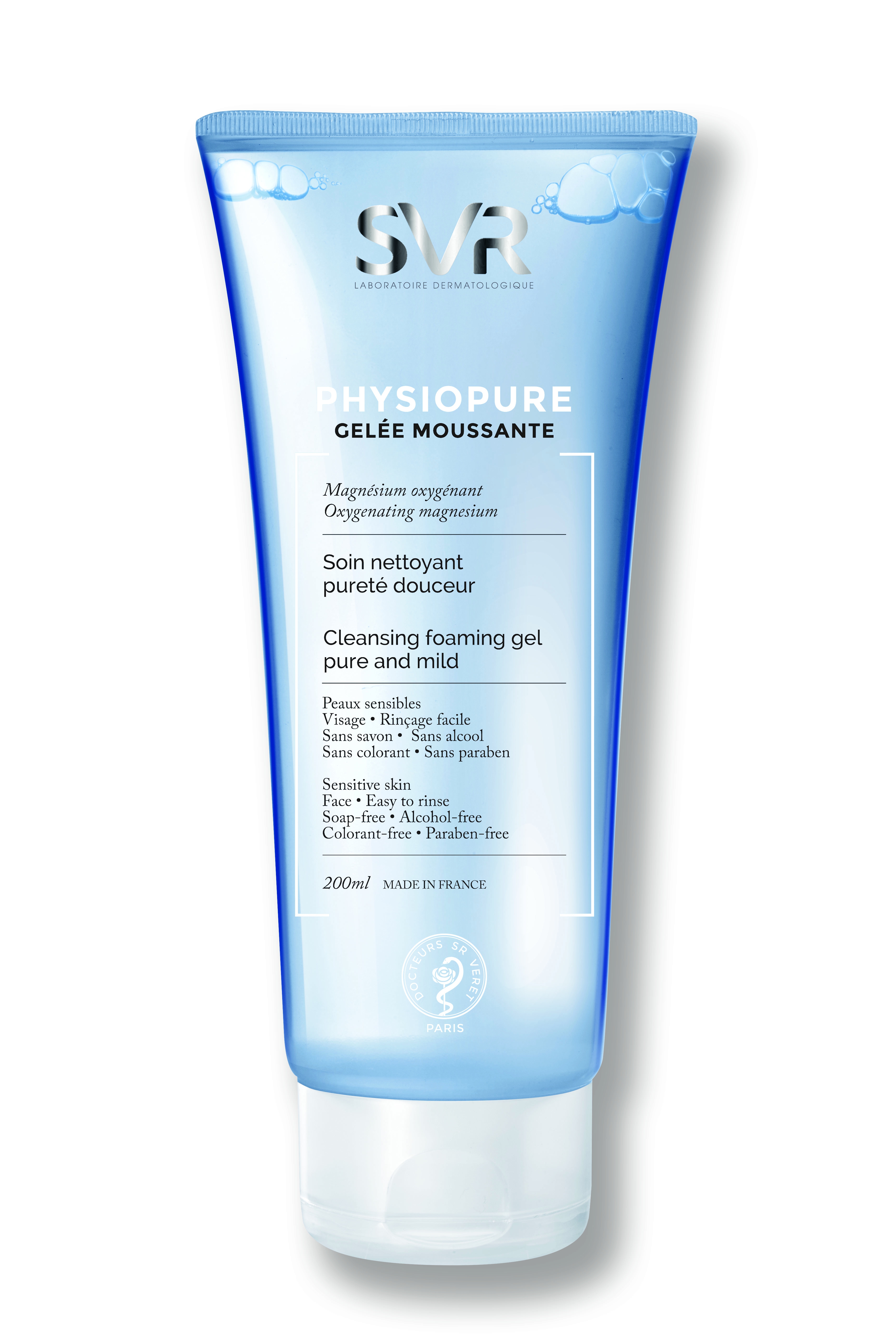SVR PHYSIOPURE PUHASTUSGEEL NÄOLE 200ML - Tootepilt 