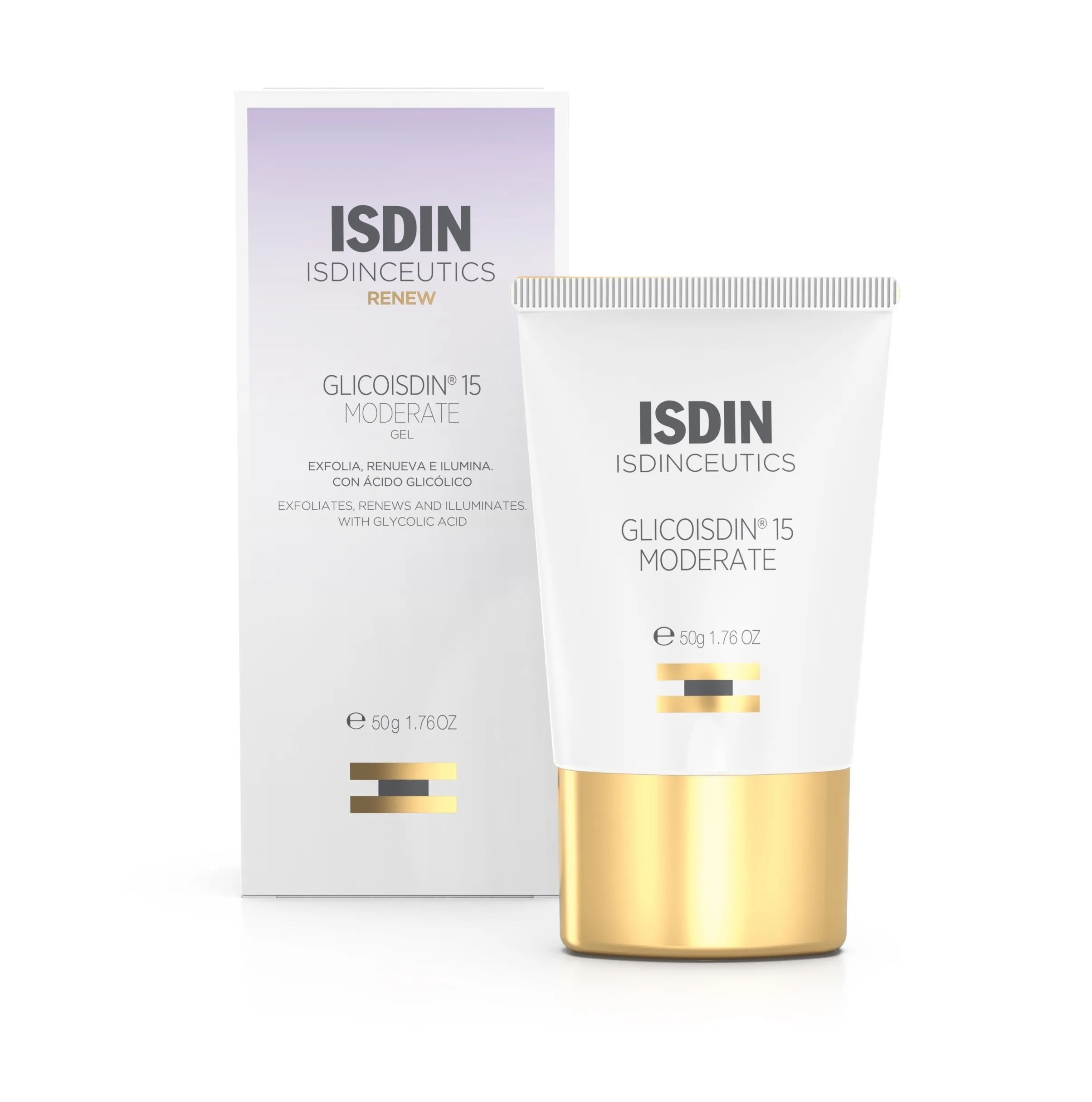 ISDIN GLICOISDIN 15 KOORIV GEEL GLÜKOOLHAPPEGA 50G - Tootepilt 4