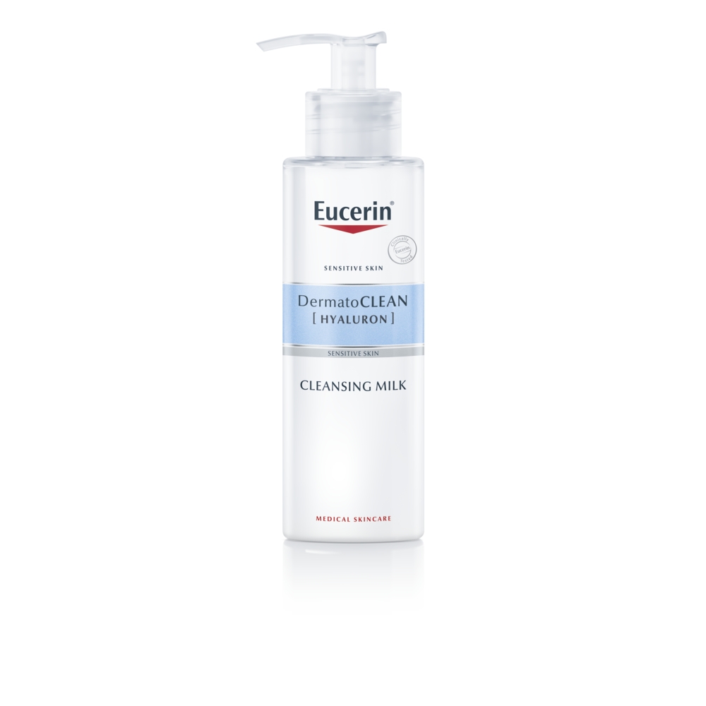 EUCERIN DERMATOCLEAN NÄOPUHASTUSPIIM TUNDLIKULE NAHALE 200ML - Tootepilt 
