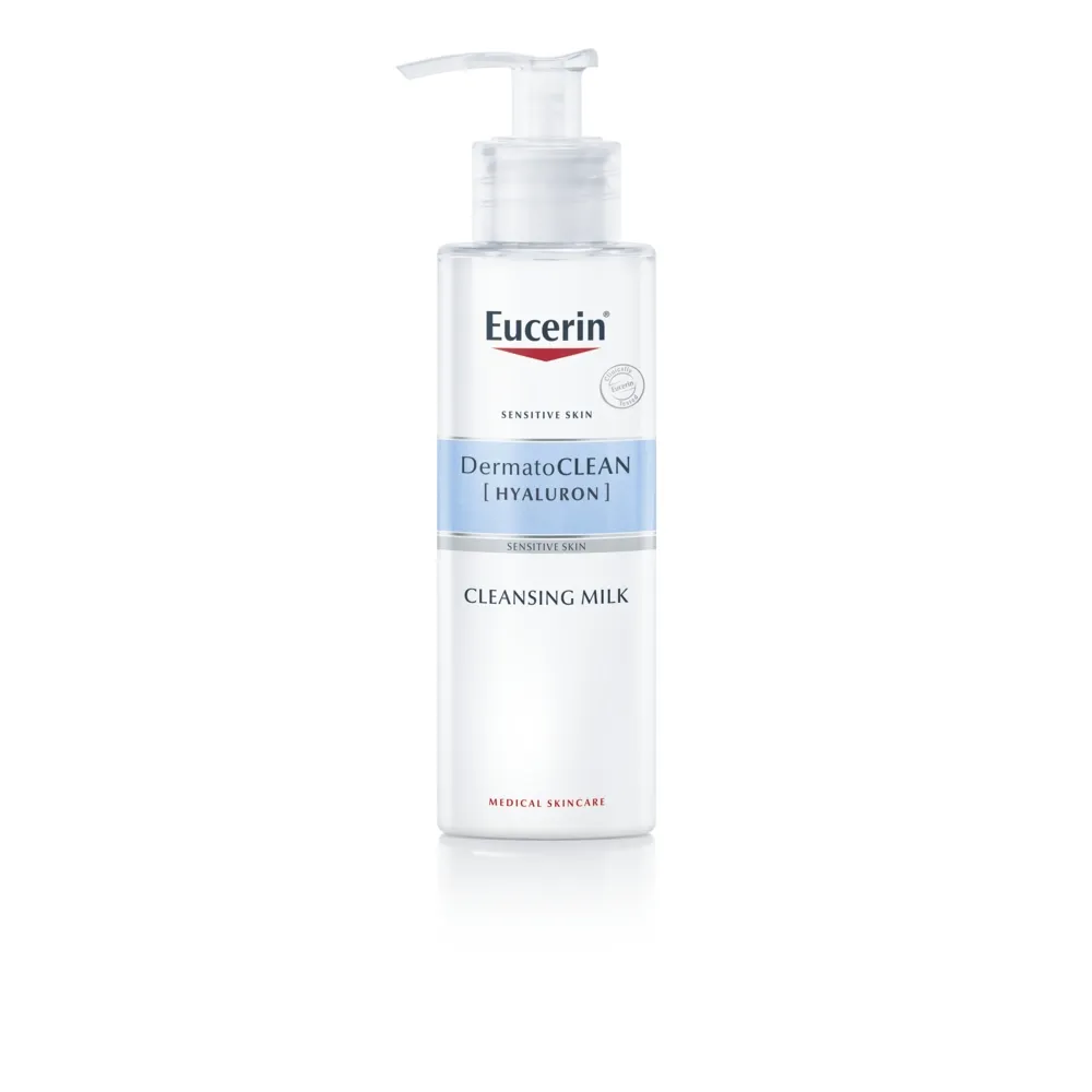 EUCERIN DERMATOCLEAN NÄOPUHASTUSPIIM TUNDLIKULE NAHALE 200ML - Tootepilt 