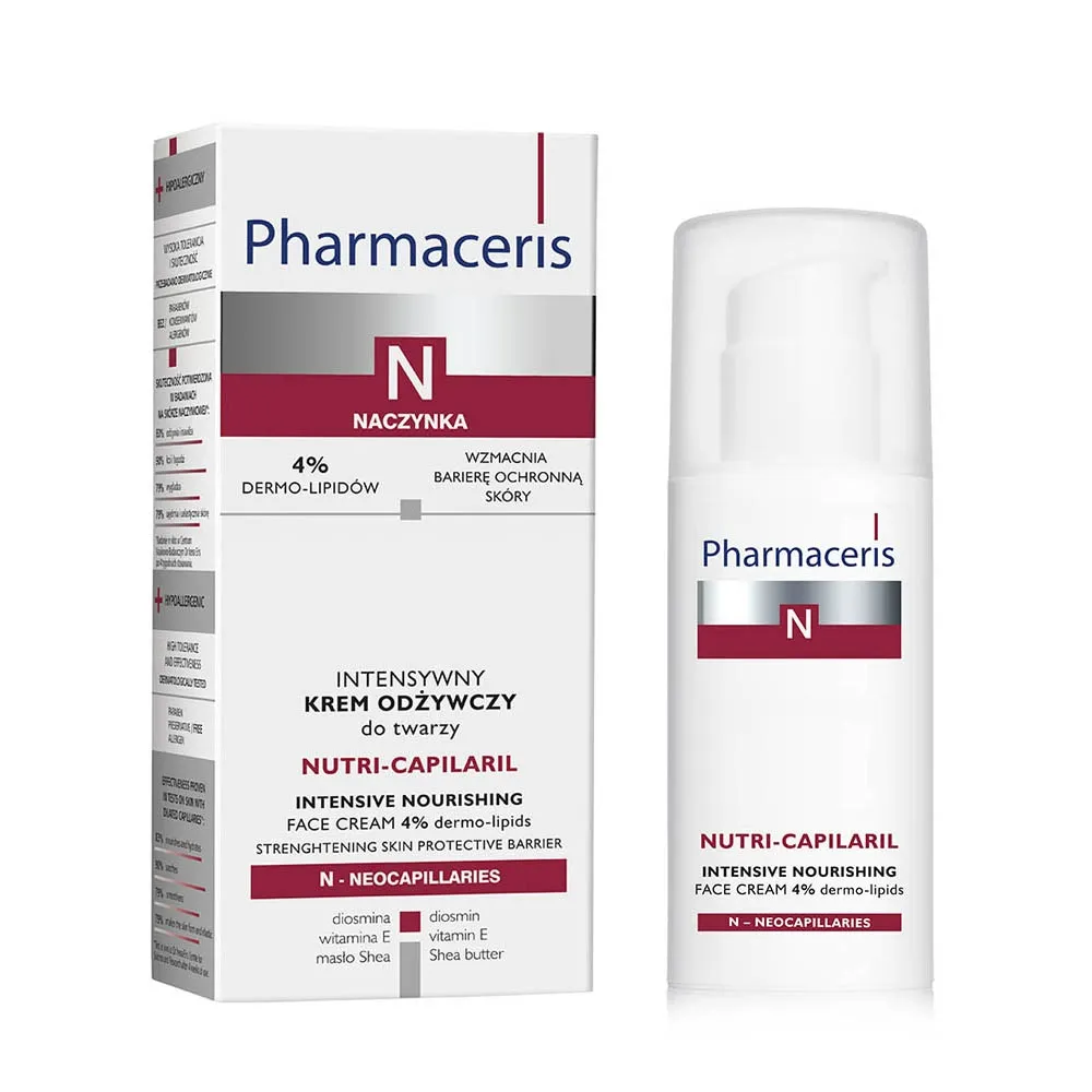 PHARMACERIS N NUTRI-CAPILARIL NÄOKREEM TOITEV 50ML - Tootepilt 