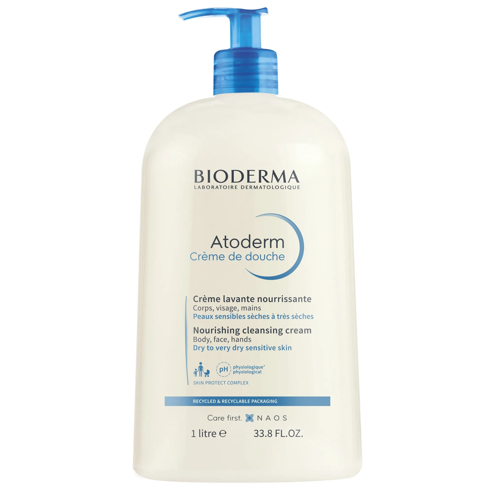 BIODERMA ATODERM DUSHIKREEM KUIVALE NAHALE 1000ML - Tootepilt 