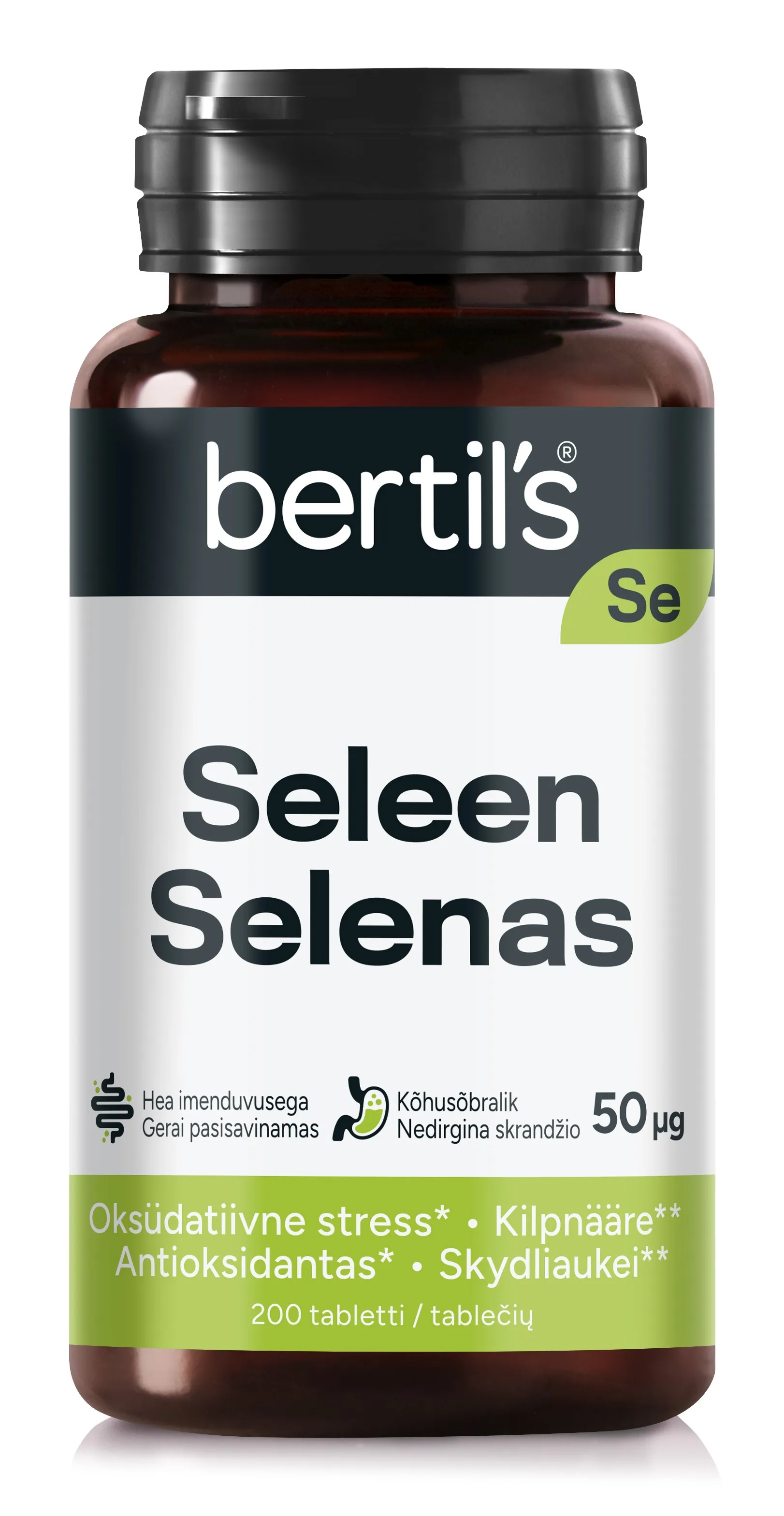 BERTILS SELEEN TBL 50MCG N200 - Tootepilt 