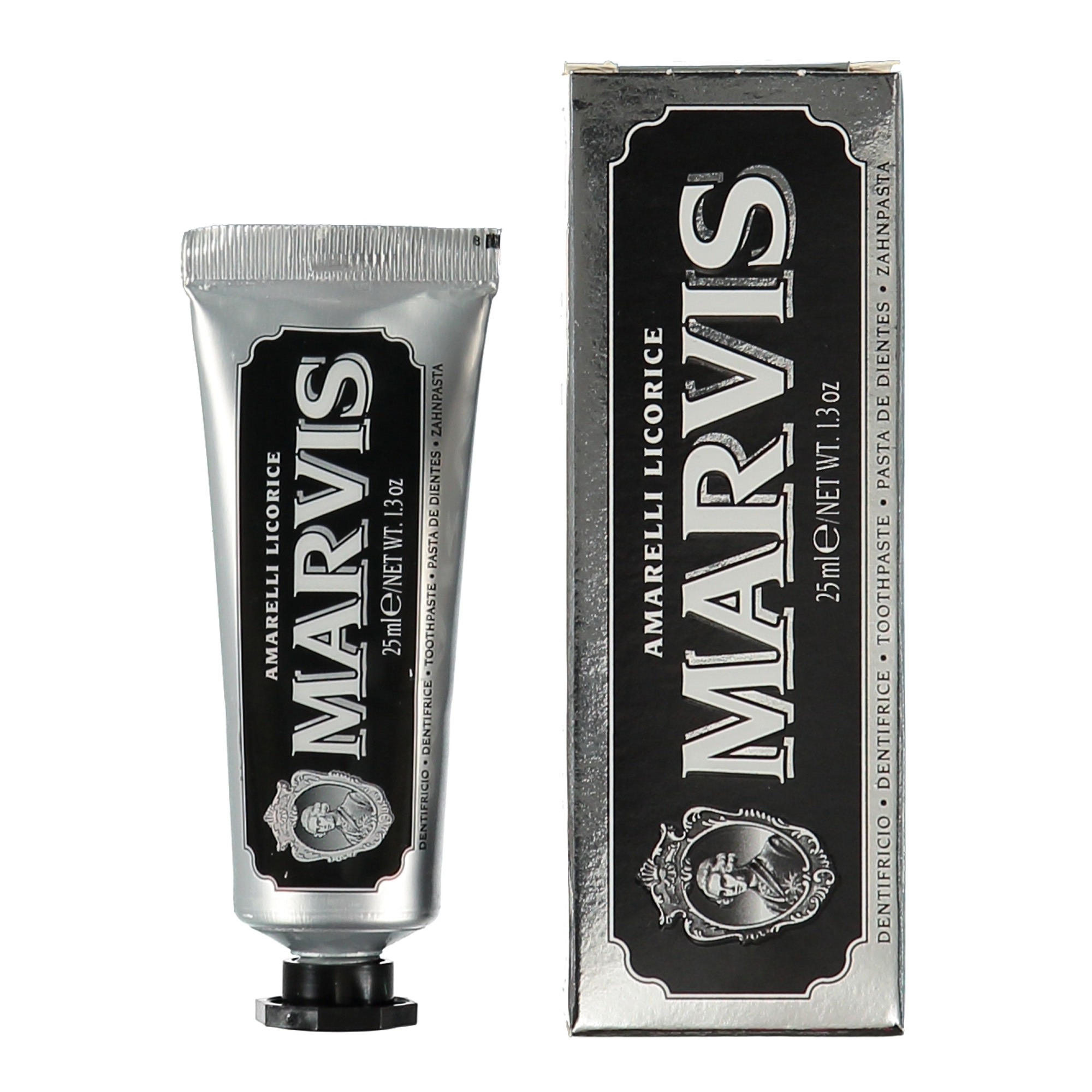 MARVIS HAMBAPASTA AMARELLI LICORICE MINT 25ML - Tootepilt 
