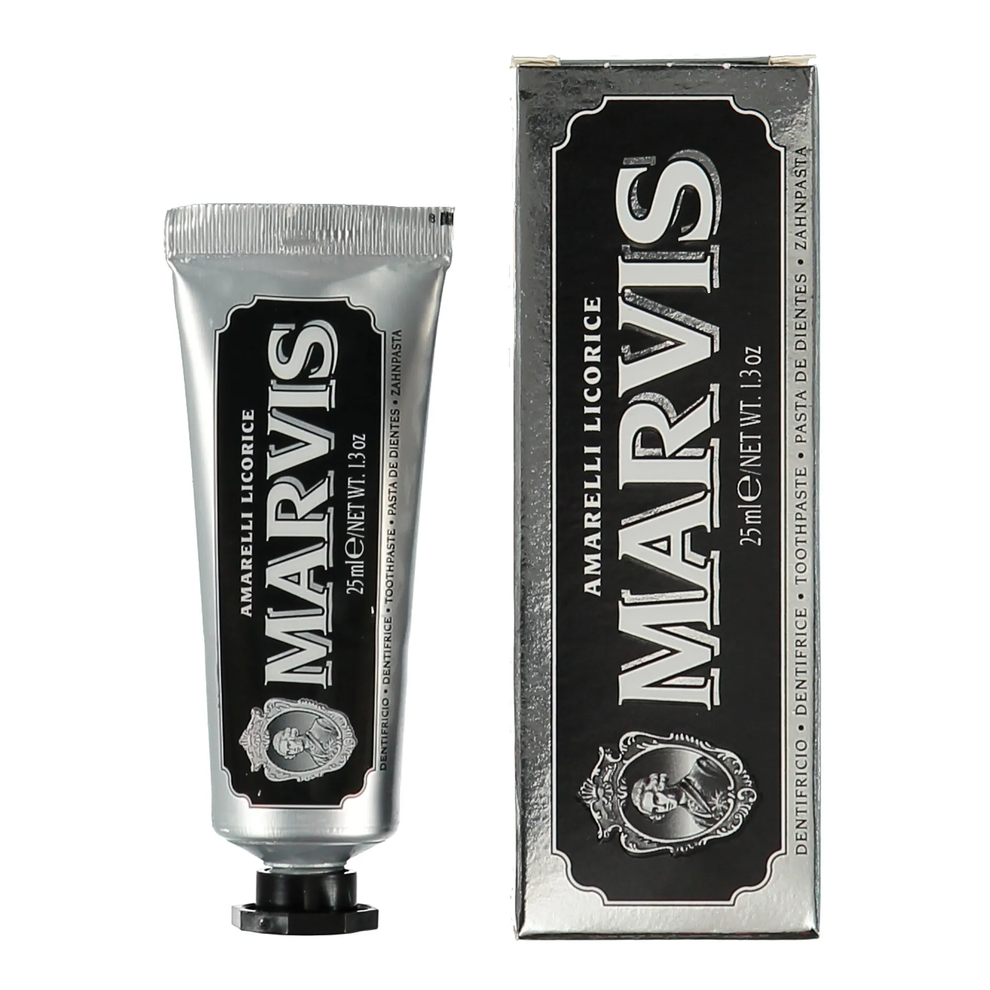 MARVIS HAMBAPASTA AMARELLI LICORICE MINT 25ML - Tootepilt 
