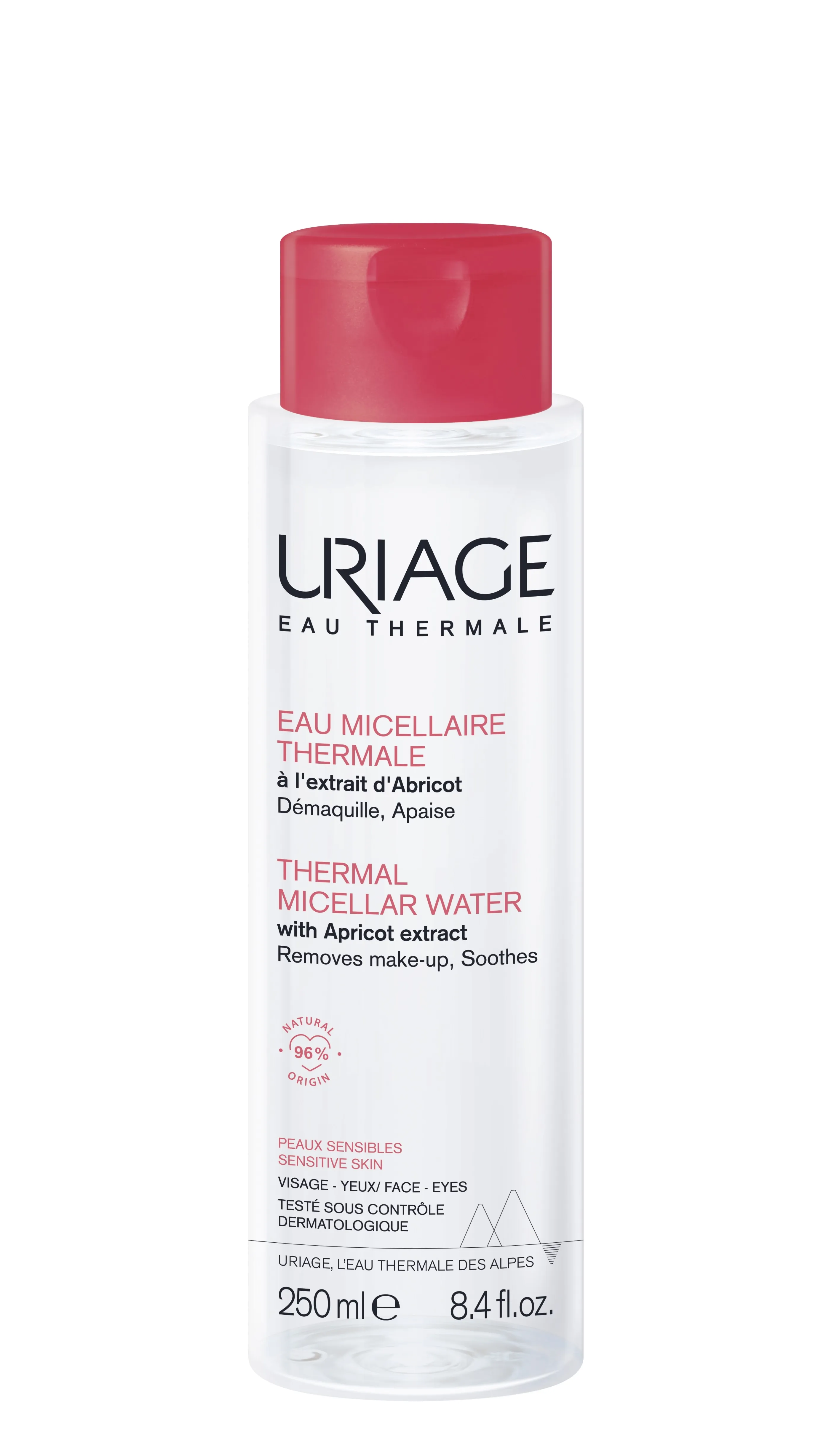 URIAGE MITSELLAARVESI TUNDLIKULE NAHALE 250ML - Tootepilt 